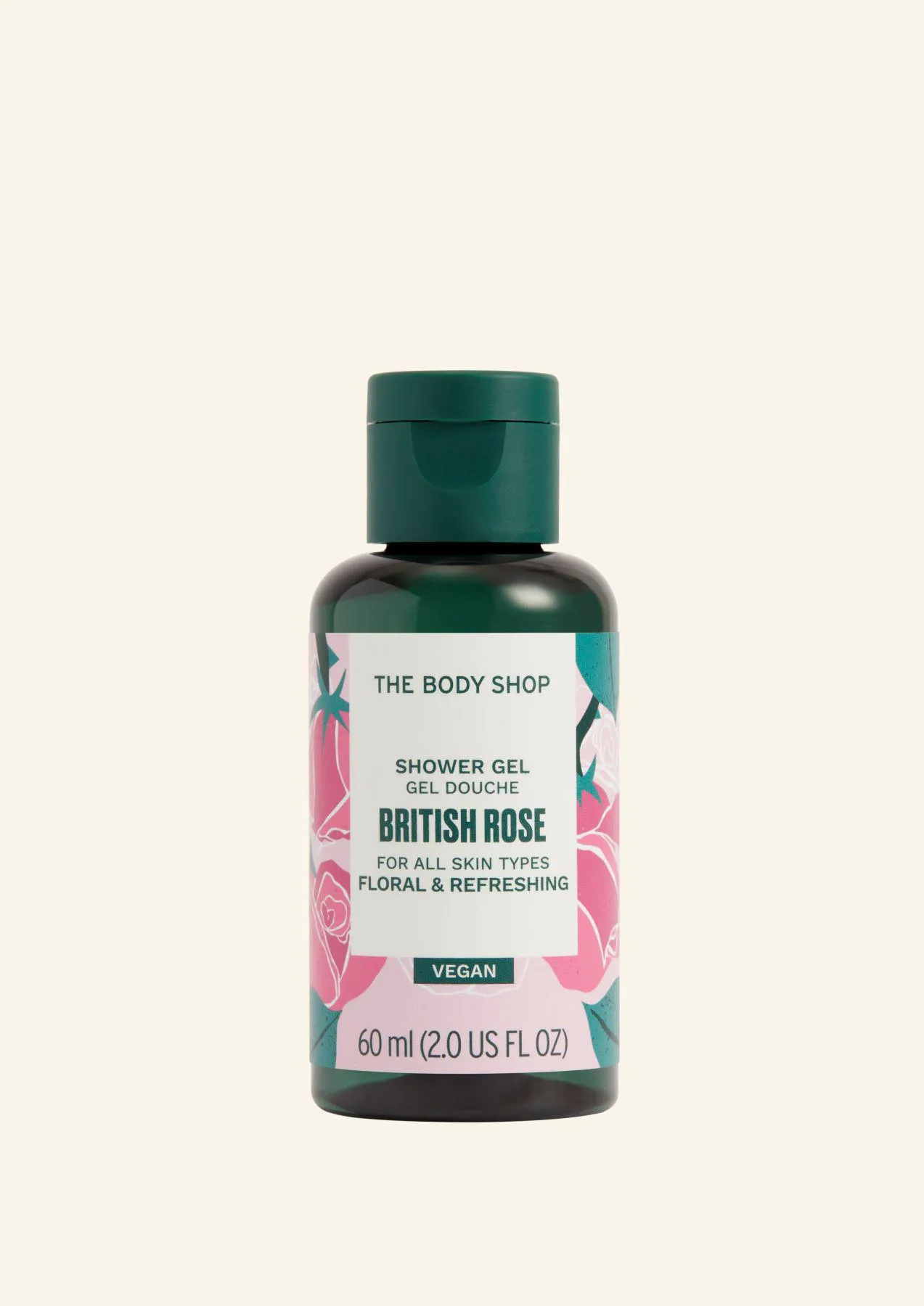 Gel de dus British Rose 60 ml