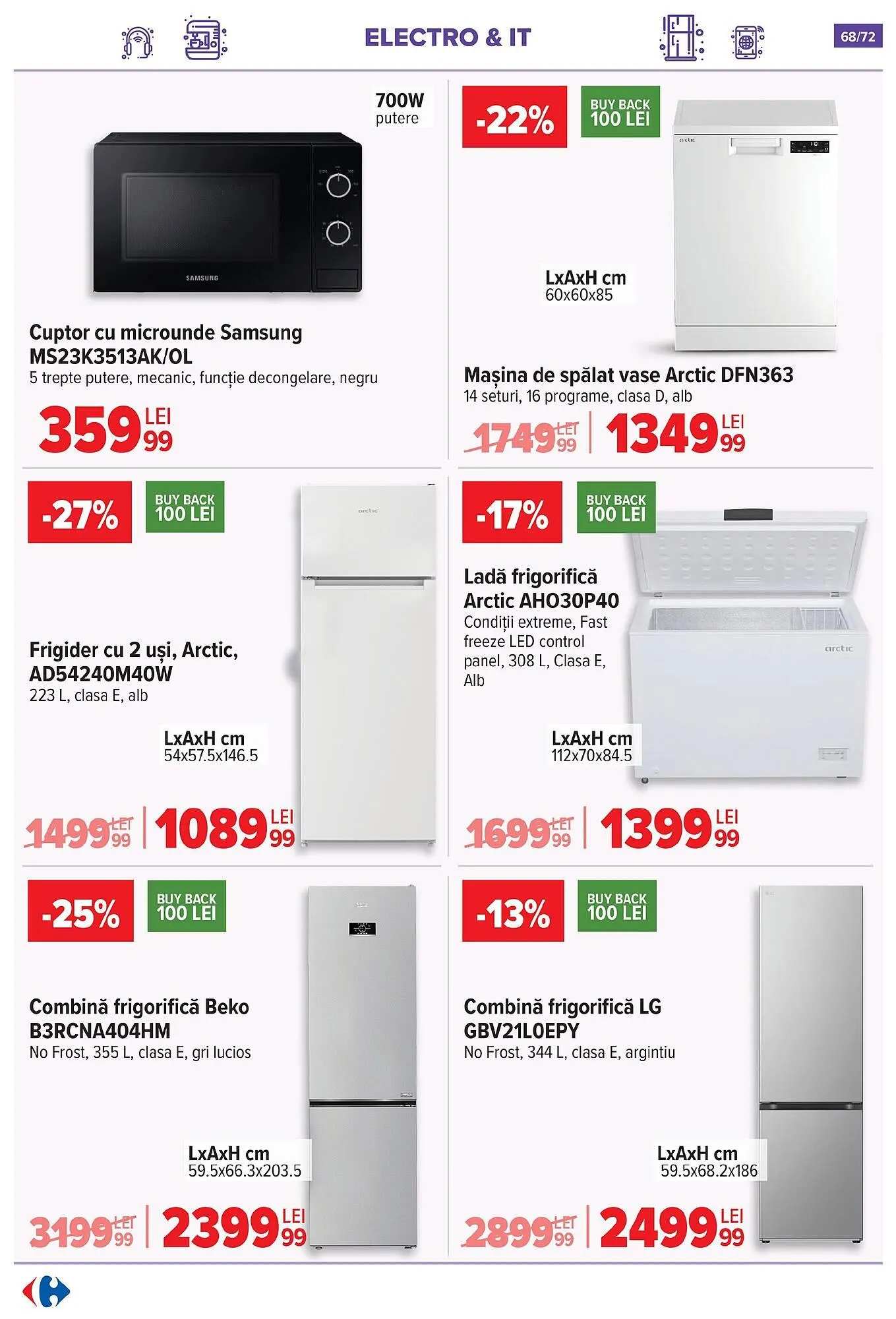 Catalog Catalog Carrefour de la 15 octombrie până la 4 noiembrie 2025 - Revista Pagina 70