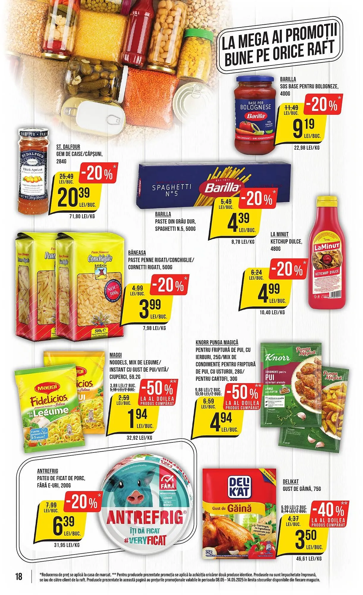 Catalog Catalog Mega Image de la 8 mai până la 14 mai 2025 - Revista Pagina 18