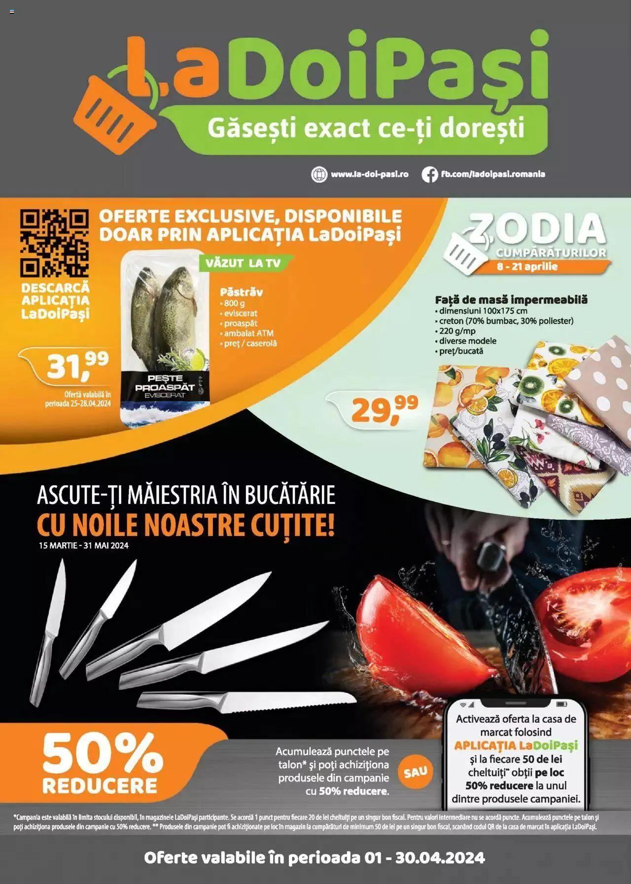 Catalog Catalog LaDoiPași de la 1 aprilie până la 30 aprilie 2024 - Revista Pagina 