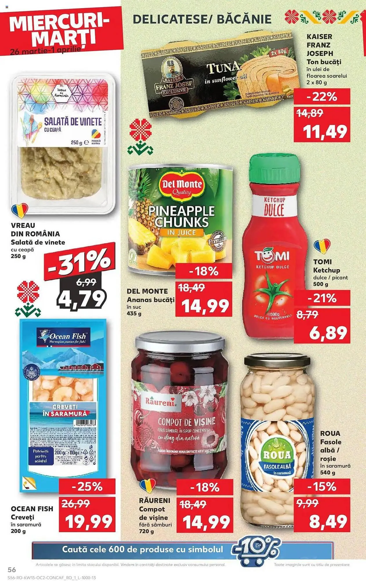 Catalog Catalog Kaufland de la 26 martie până la 1 aprilie 2025 - Revista Pagina 56