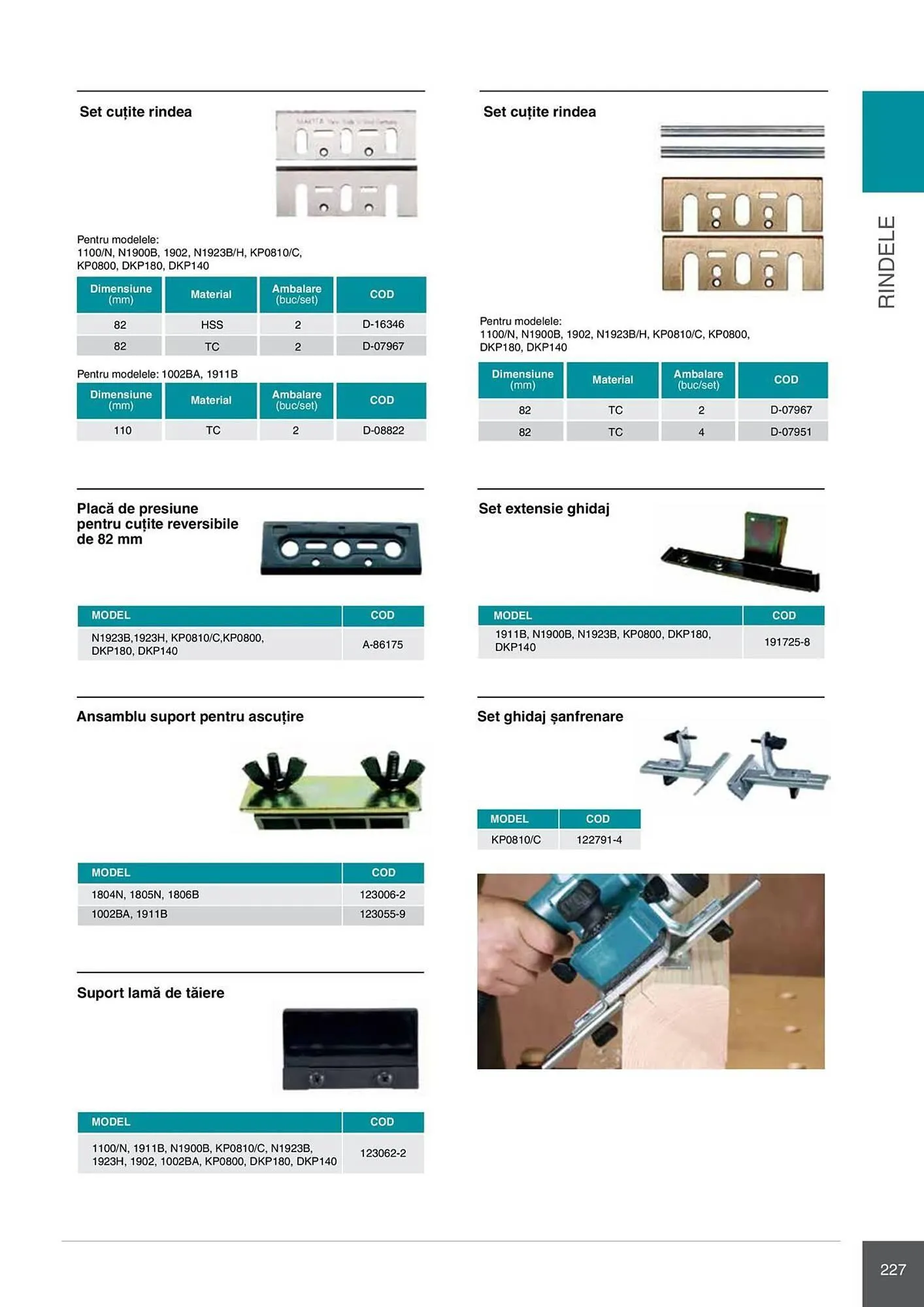 Catalog Catalog Makita de la 28 aprilie până la 31 decembrie 2026 - Revista Pagina 227