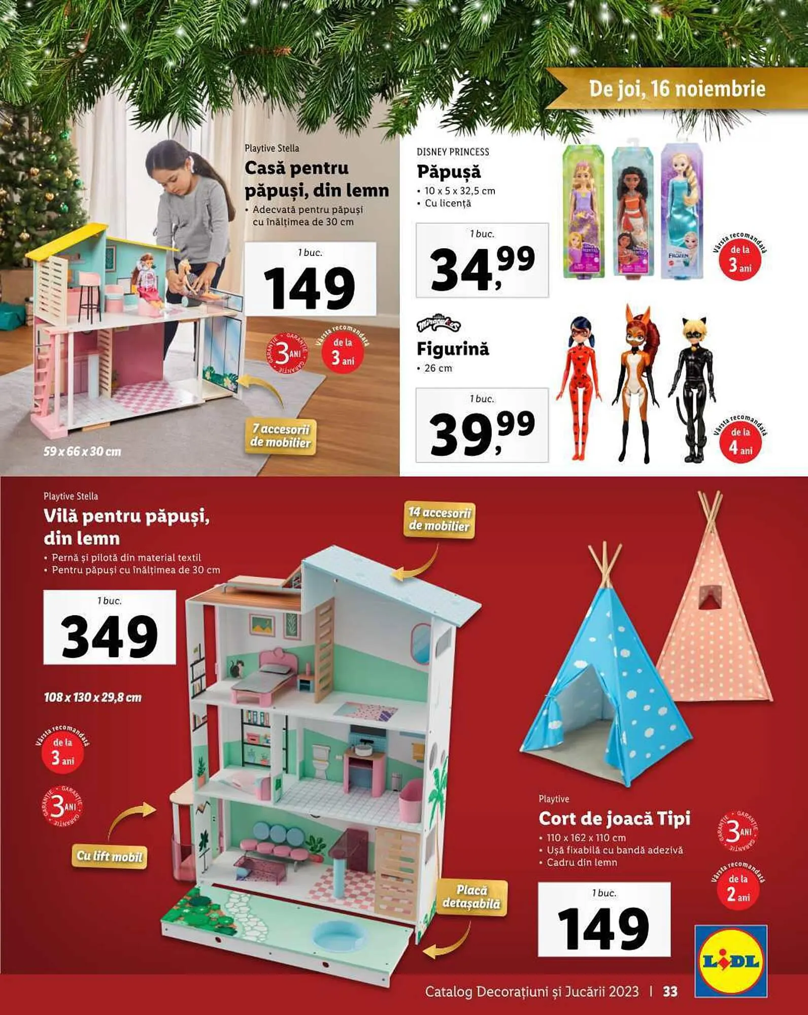 Catalog Lidl catalog de la 6 noiembrie până la 31 decembrie 2023 - Revista Pagina 33