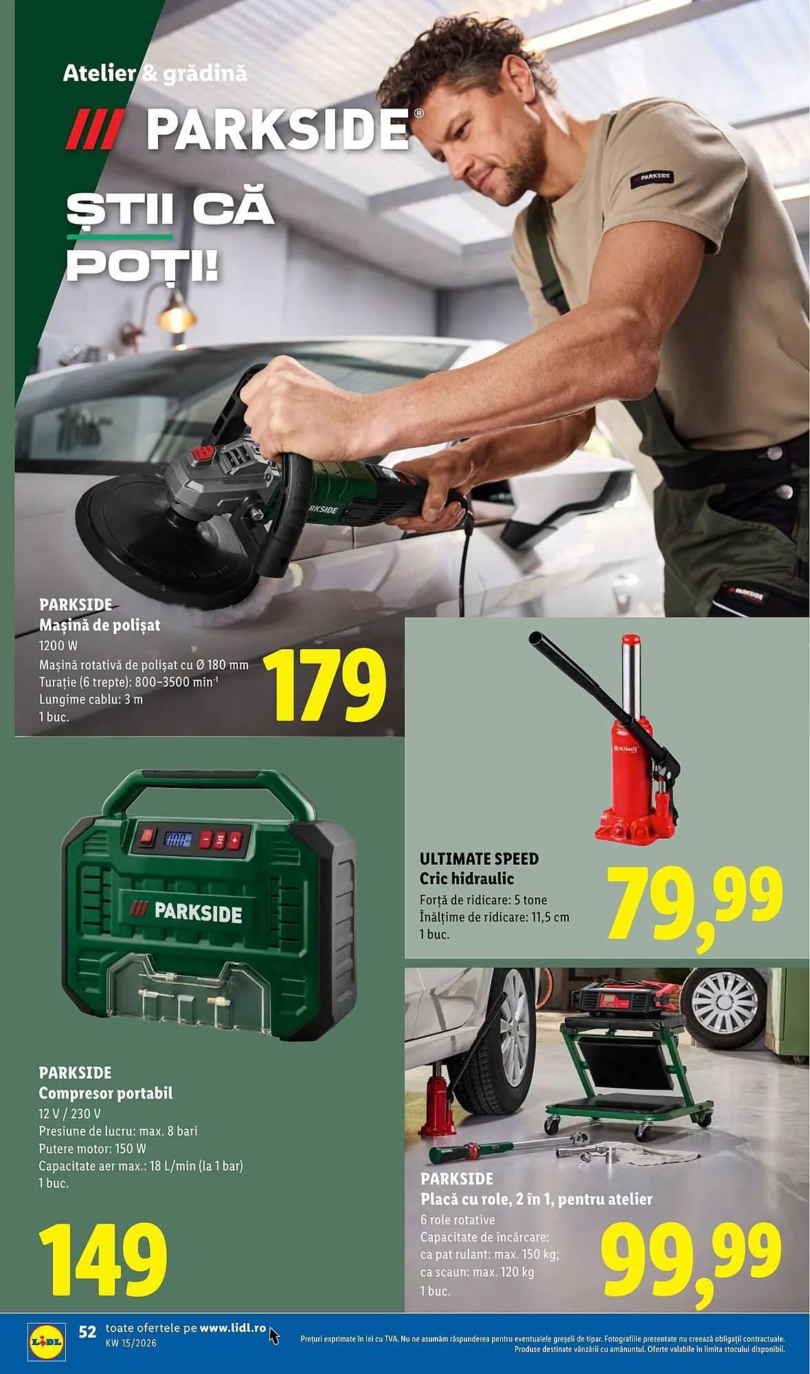 Catalog Catalog Lidl de la 6 aprilie până la 11 aprilie 2026 - Revista Pagina 52