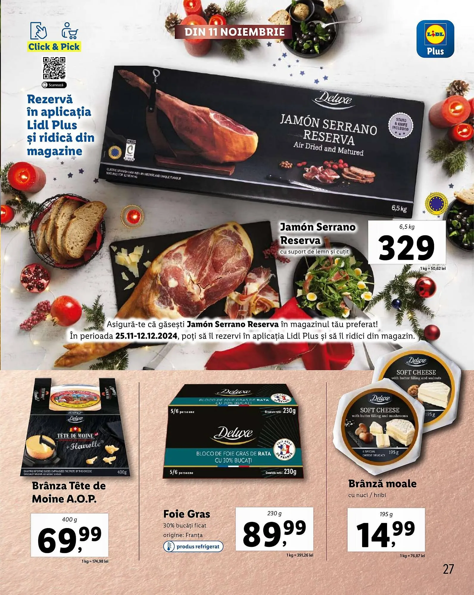 Catalog Catalog Lidl de la 28 octombrie până la 31 decembrie 2024 - Revista Pagina 27