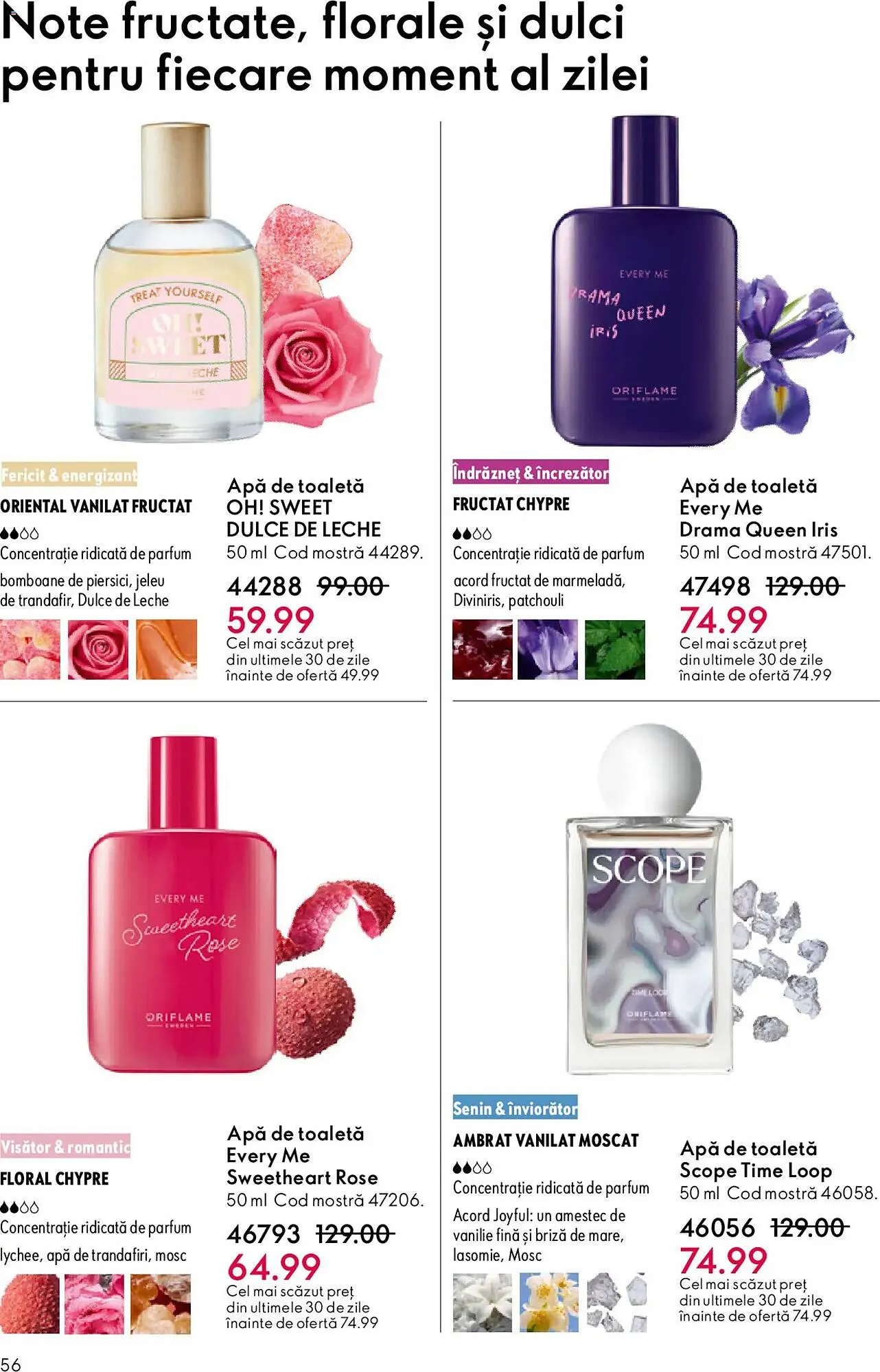 Catalog Catalog Oriflame de la 6 mai până la 26 mai 2026 - Revista Pagina 56