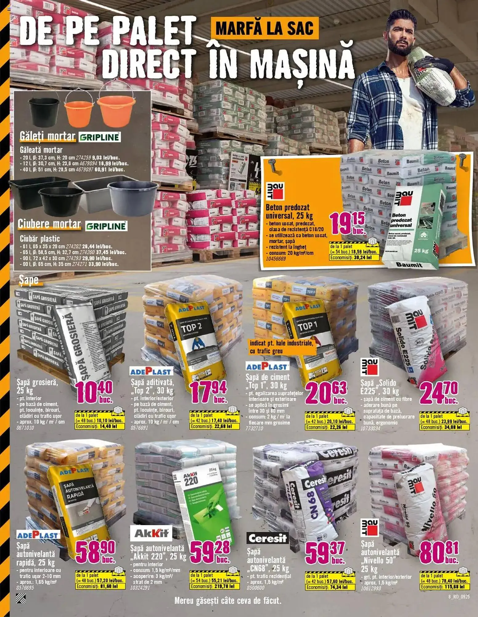 Catalog Magazine Hornbach de la 14 septembrie până la 14 octombrie 2025 - Revista Pagina 8