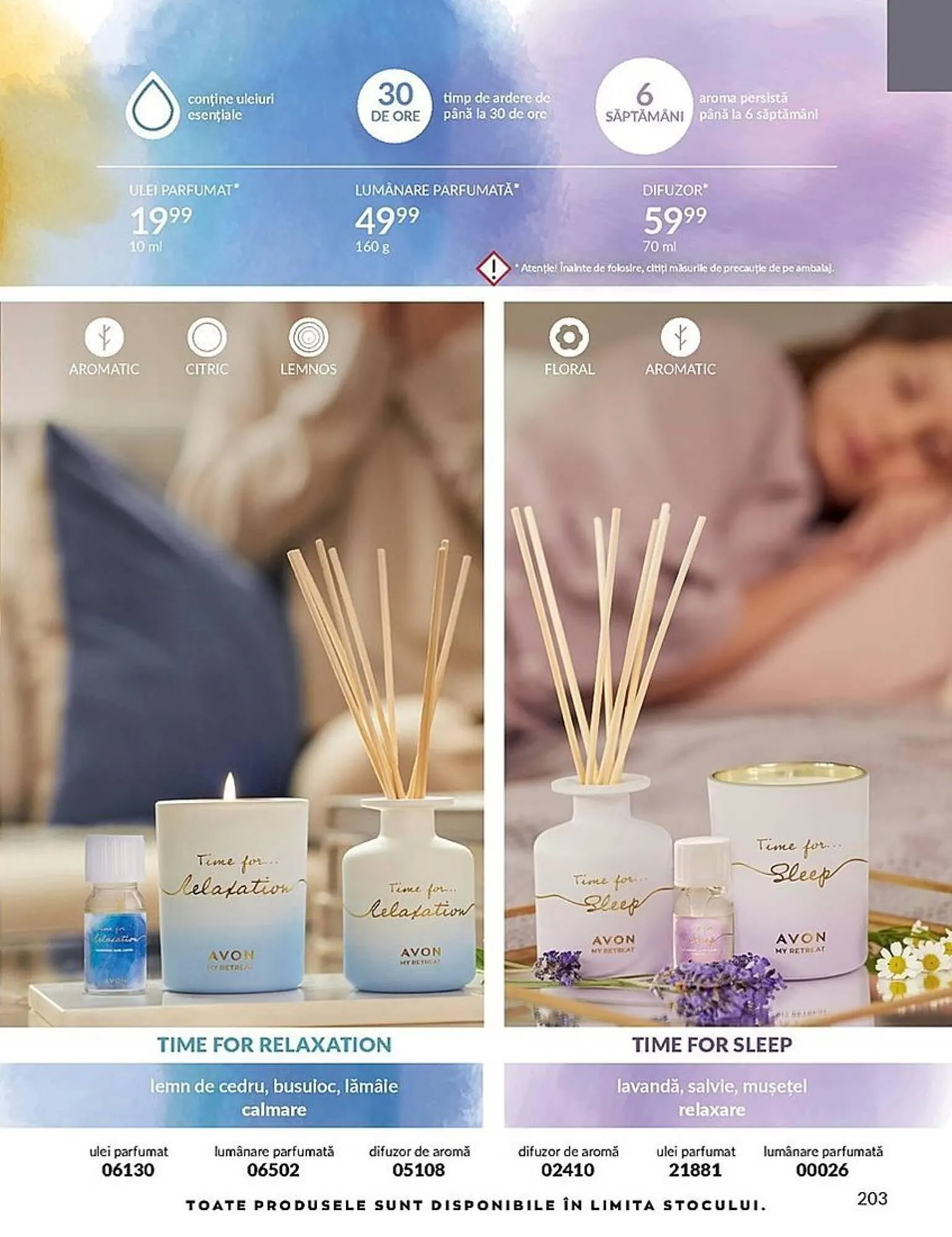 Catalog Avon catalog de la 1 octombrie până la 31 octombrie 2023 - Revista Pagina 203