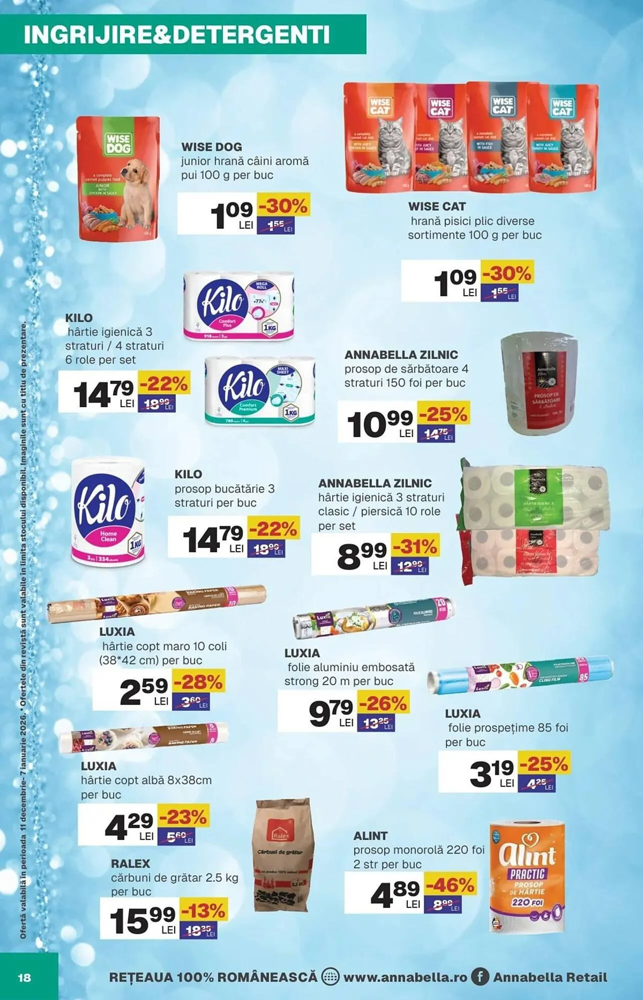 Catalog Catalog Annabella de la 12 decembrie până la 7 ianuarie 2026 - Revista Pagina 18