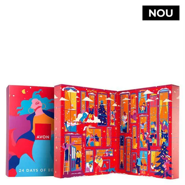 Calendar advent cu 24 de produse esențiale