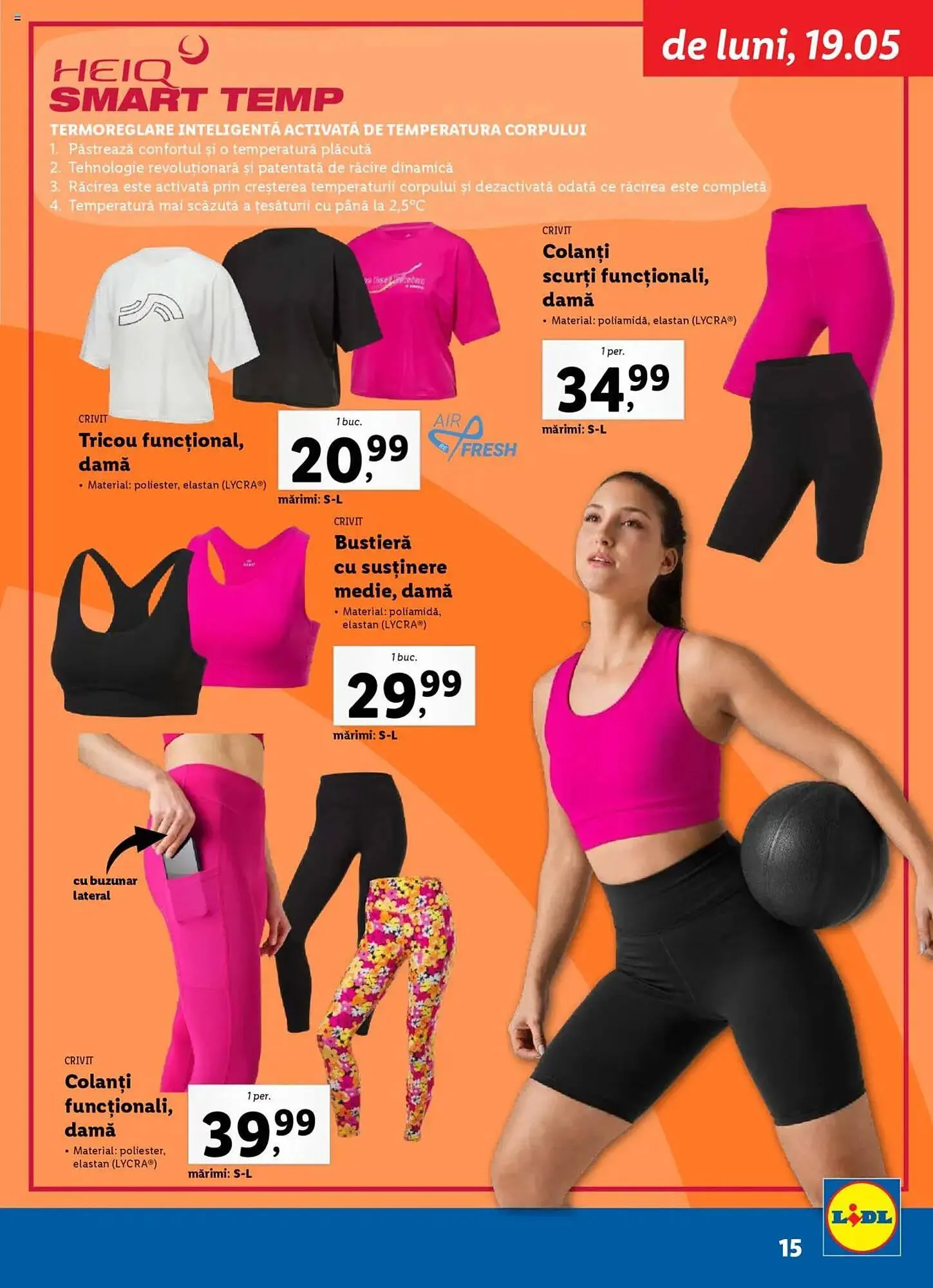 Catalog Catalog Lidl de la 18 mai până la 6 iulie 2025 - Revista Pagina 15