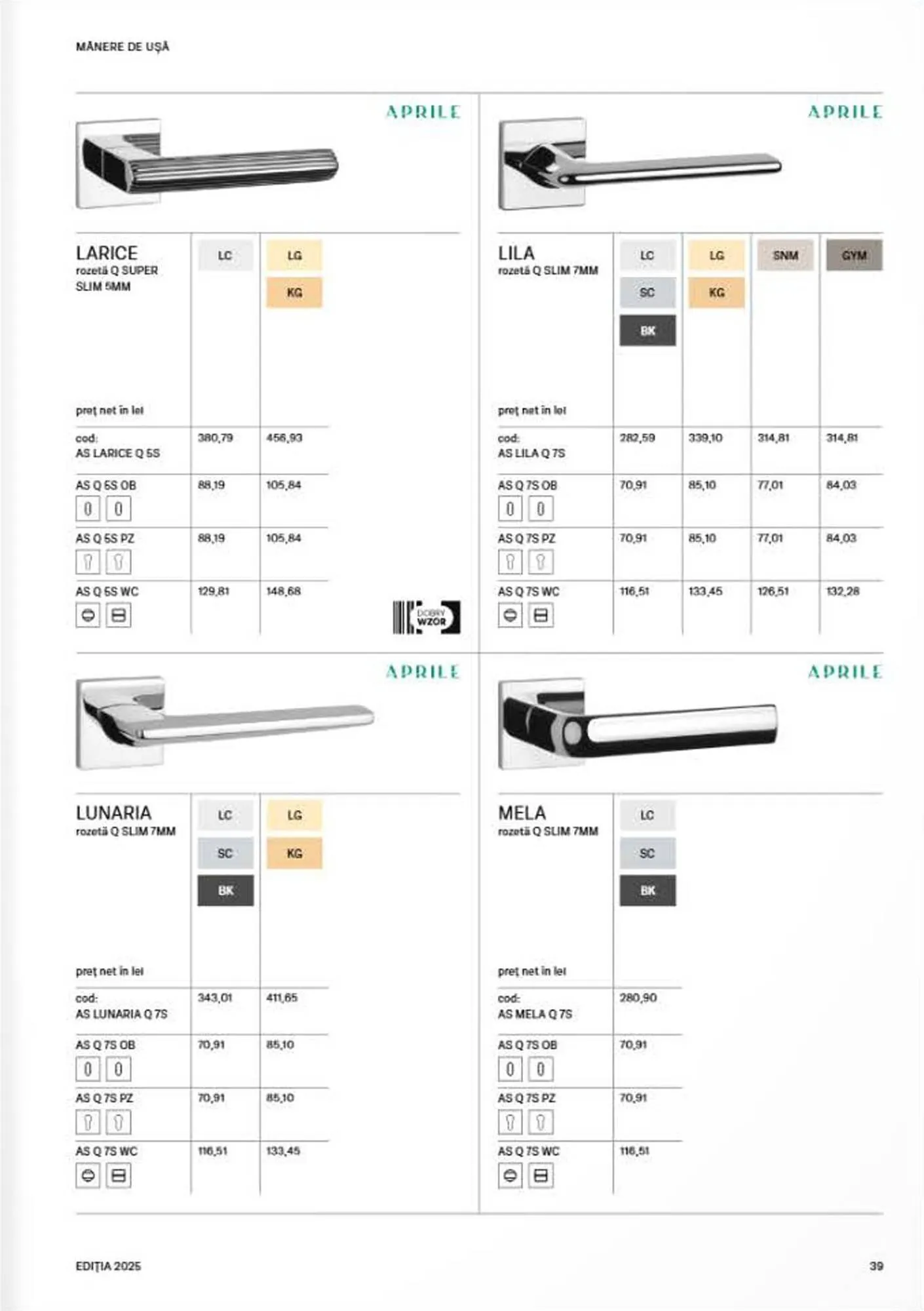Catalog Catalog Proges de la 8 septembrie până la 31 decembrie 2025 - Revista Pagina 41