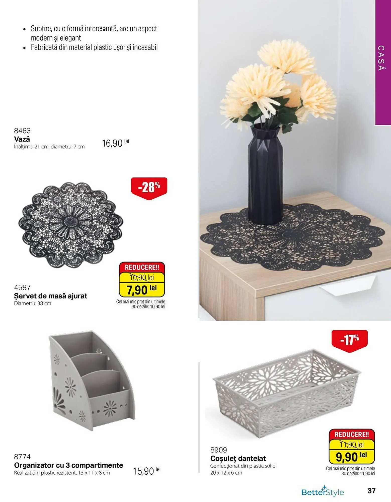 Catalog Catalog BetterStyle de la 2 ianuarie până la 31 ianuarie 2025 - Revista Pagina 37