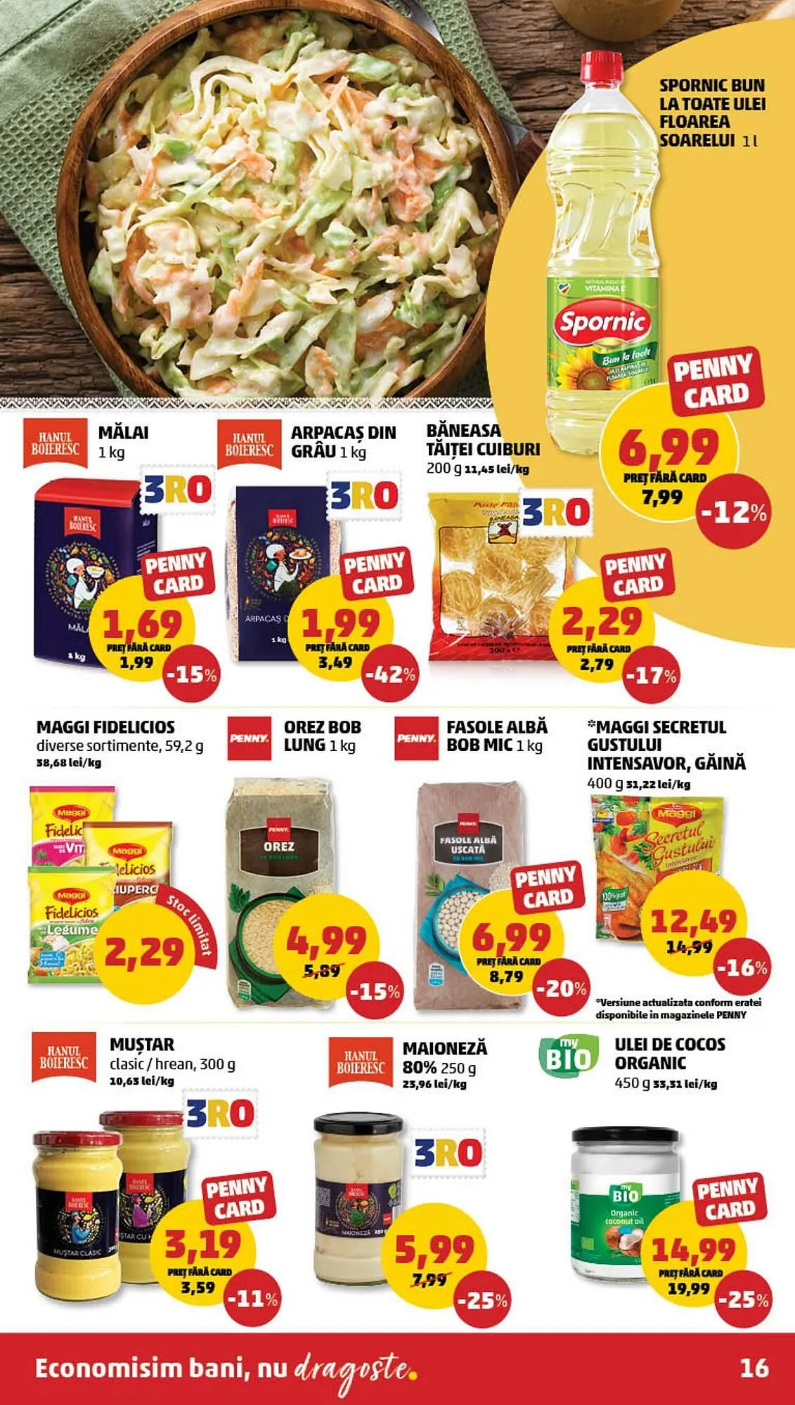 Catalog Catalog Penny de la 9 aprilie până la 15 aprilie 2025 - Revista Pagina 16