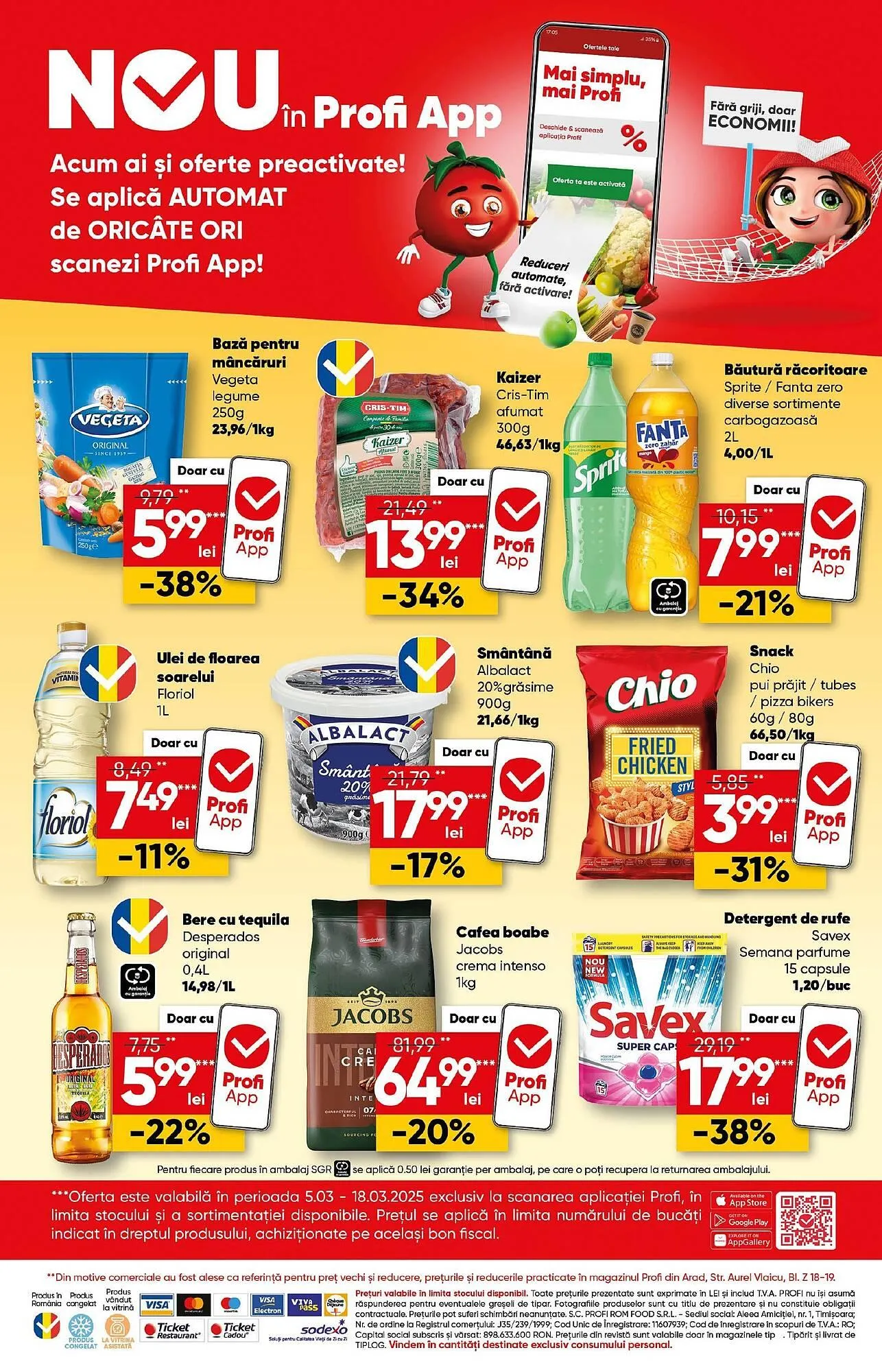 Catalog Catalog PROFI de la 5 martie până la 18 martie 2025 - Revista Pagina 16