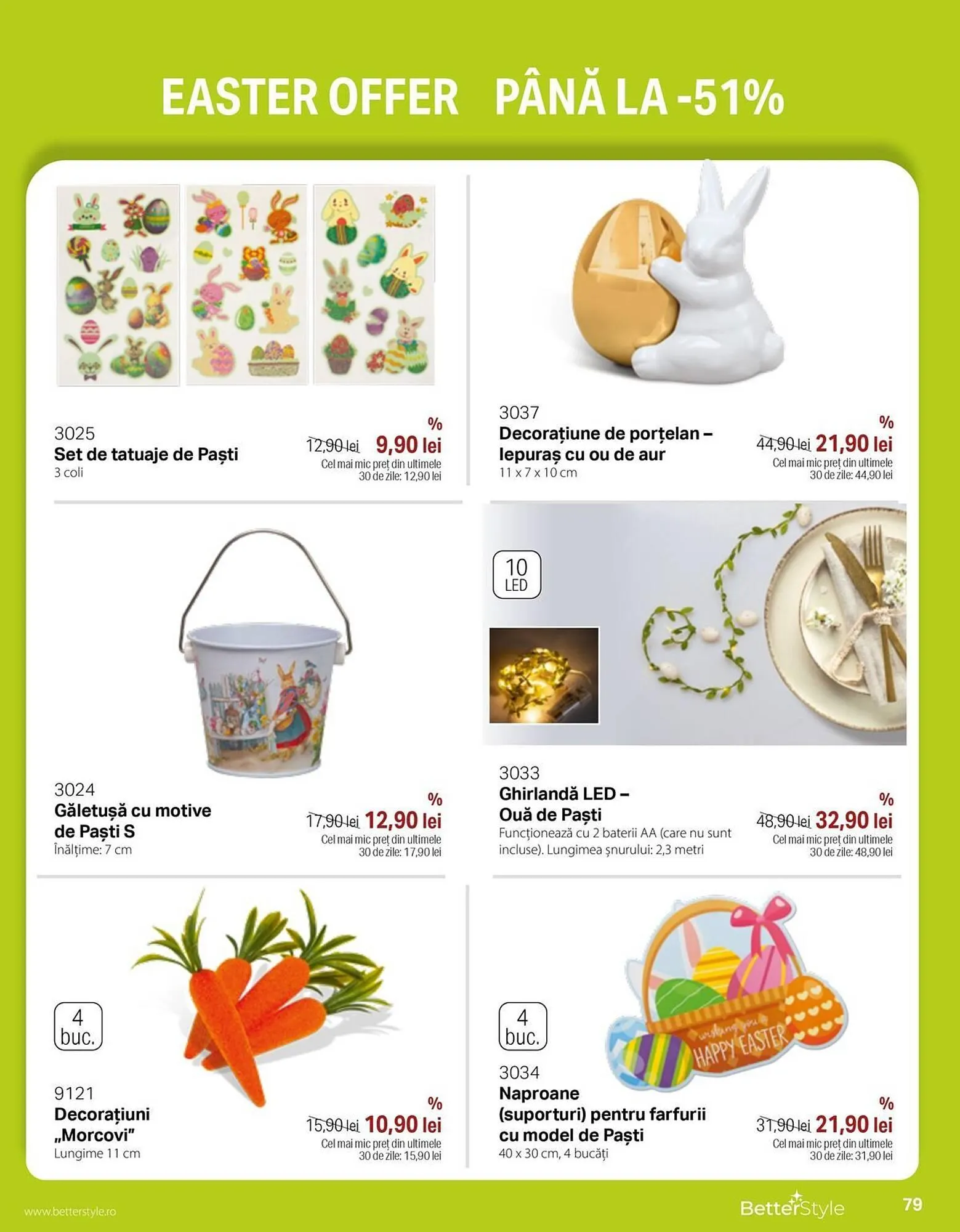 Catalog Catalog BetterStyle de la 3 februarie până la 28 februarie 2025 - Revista Pagina 79