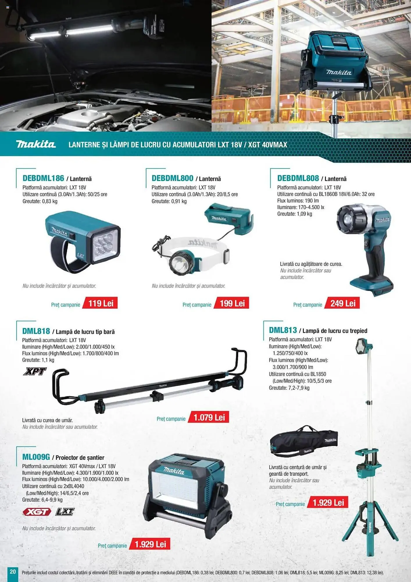 Catalog Catalog Makita de la 30 iunie până la 30 septembrie 2025 - Revista Pagina 20