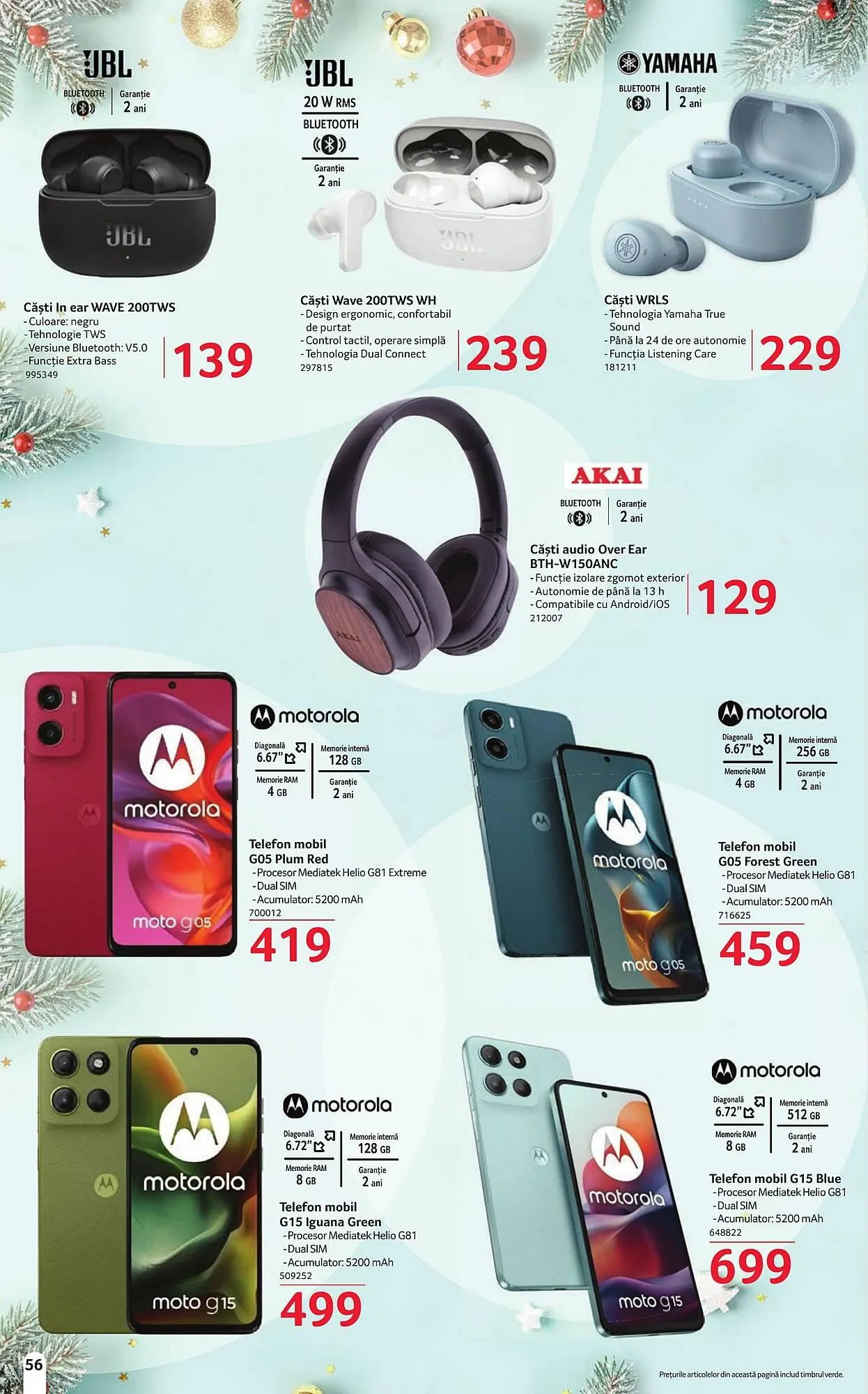 Catalog Catalog Selgros de la 6 decembrie până la 24 decembrie 2025 - Revista Pagina 56