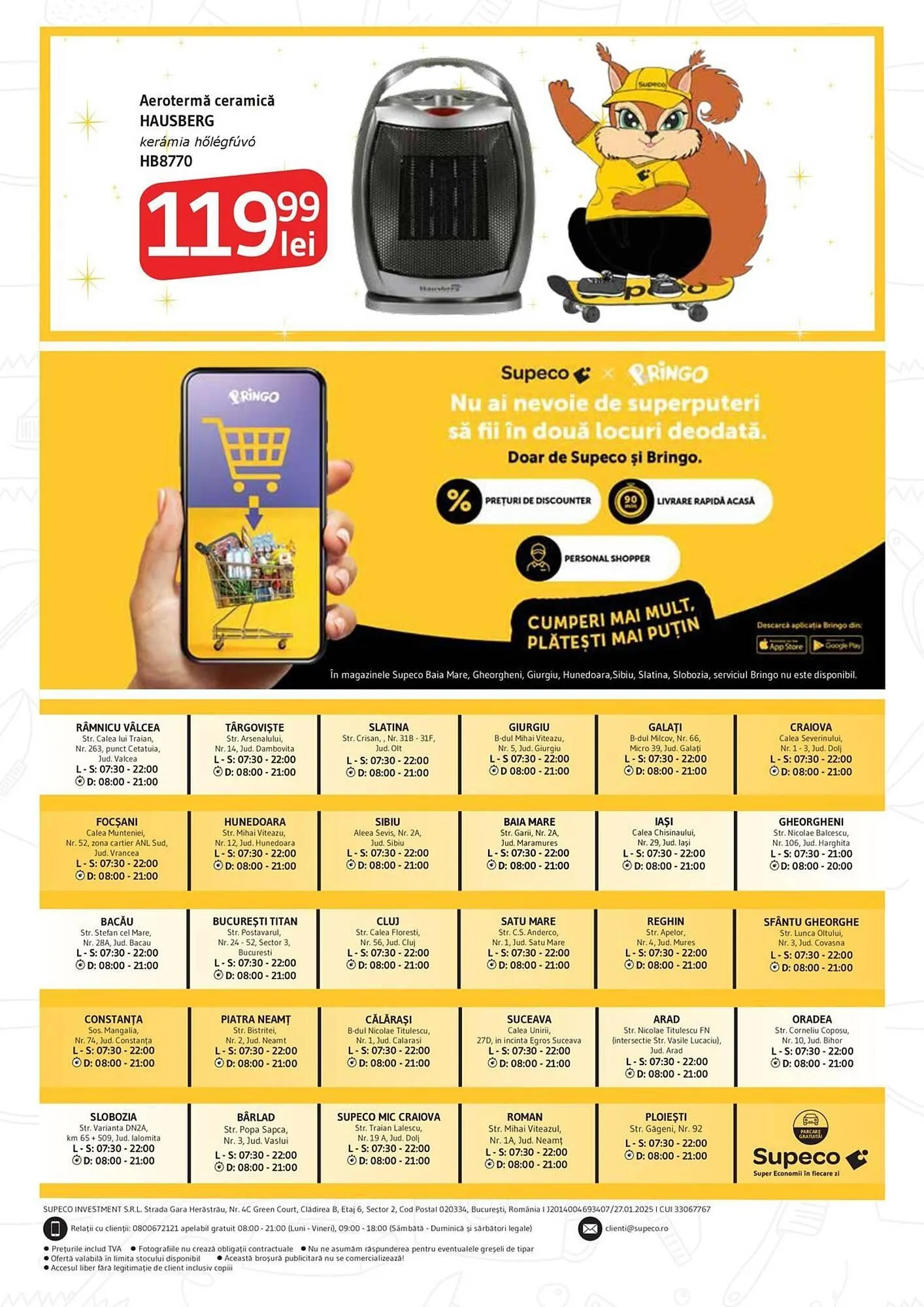 Catalog Catalog Supeco de la 27 noiembrie până la 10 decembrie 2025 - Revista Pagina 19