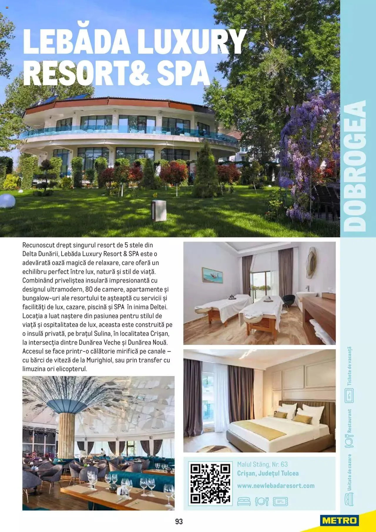 Catalog Metro - Ghid de călătorie - România, 2022 de la 4 iulie până la 31 decembrie 2023 - Revista Pagina 93