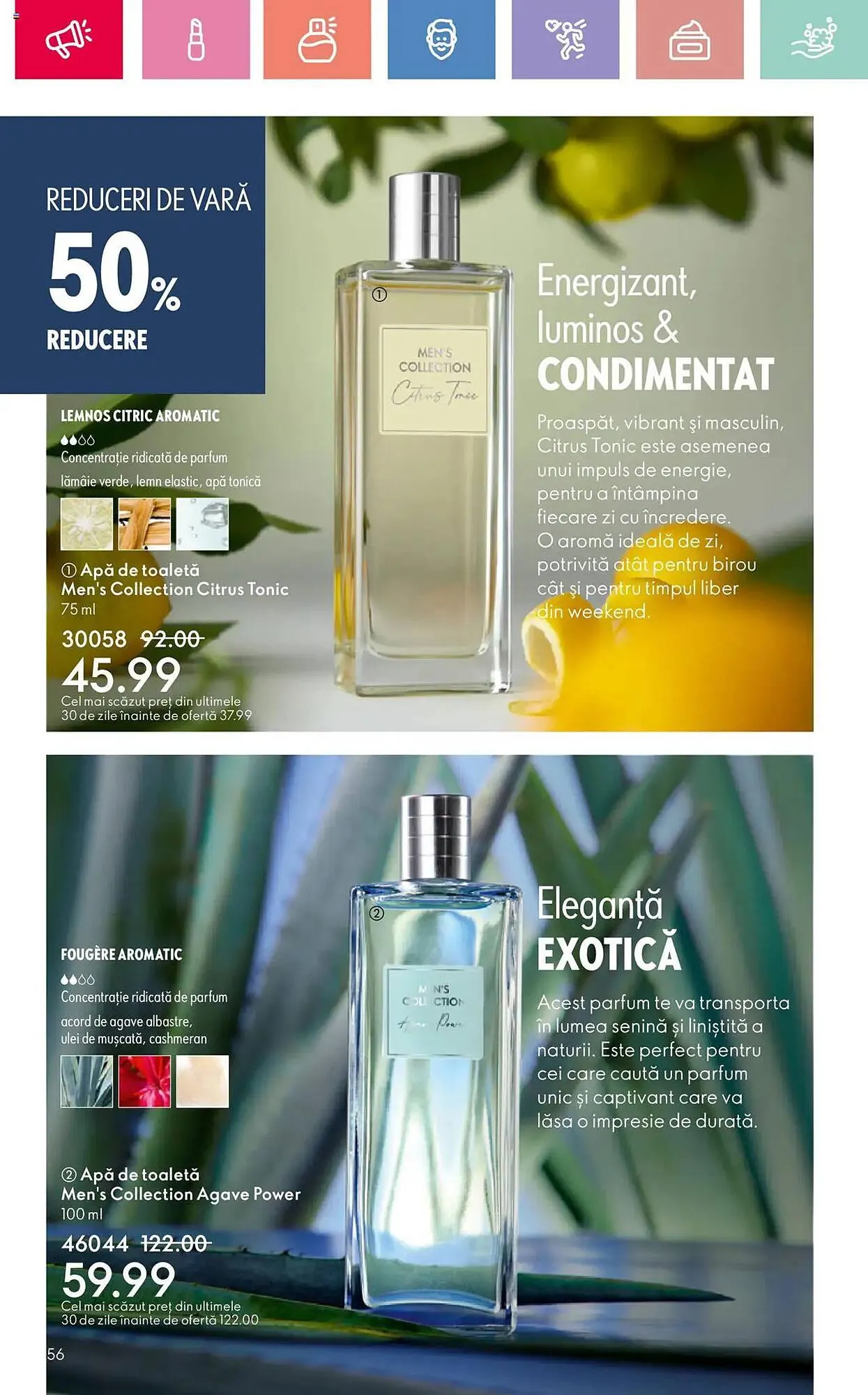 Catalog Catalog Oriflame de la 15 iunie până la 5 iulie 2025 - Revista Pagina 56