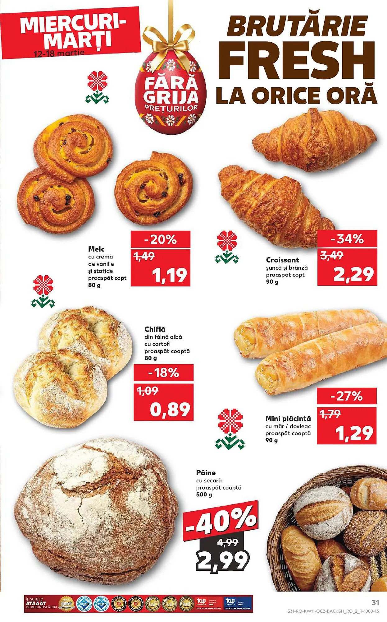 Catalog Catalog Kaufland de la 12 martie până la 18 martie 2025 - Revista Pagina 31