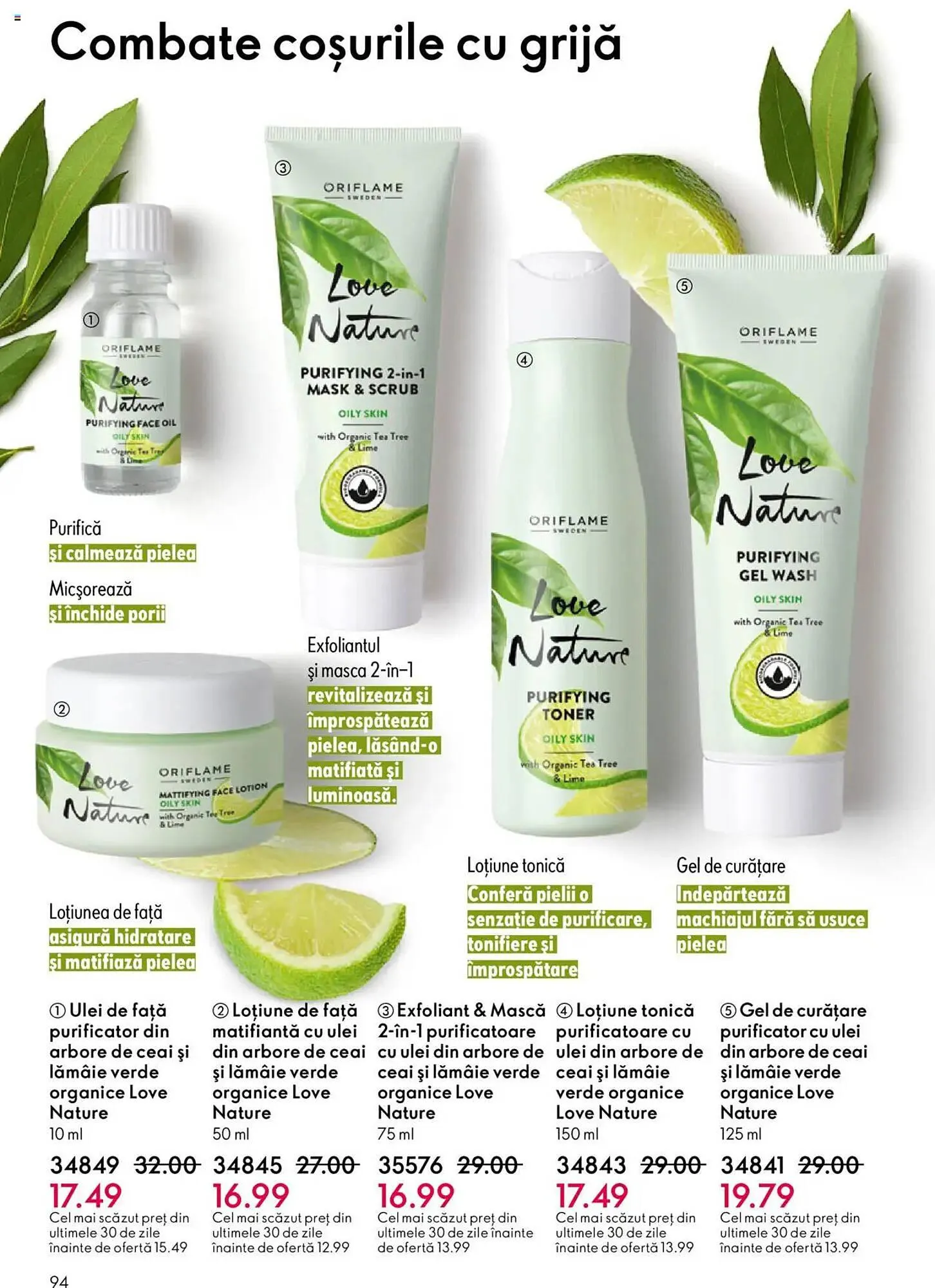 Catalog Catalog Oriflame de la 22 octombrie până la 11 noiembrie 2025 - Revista Pagina 94