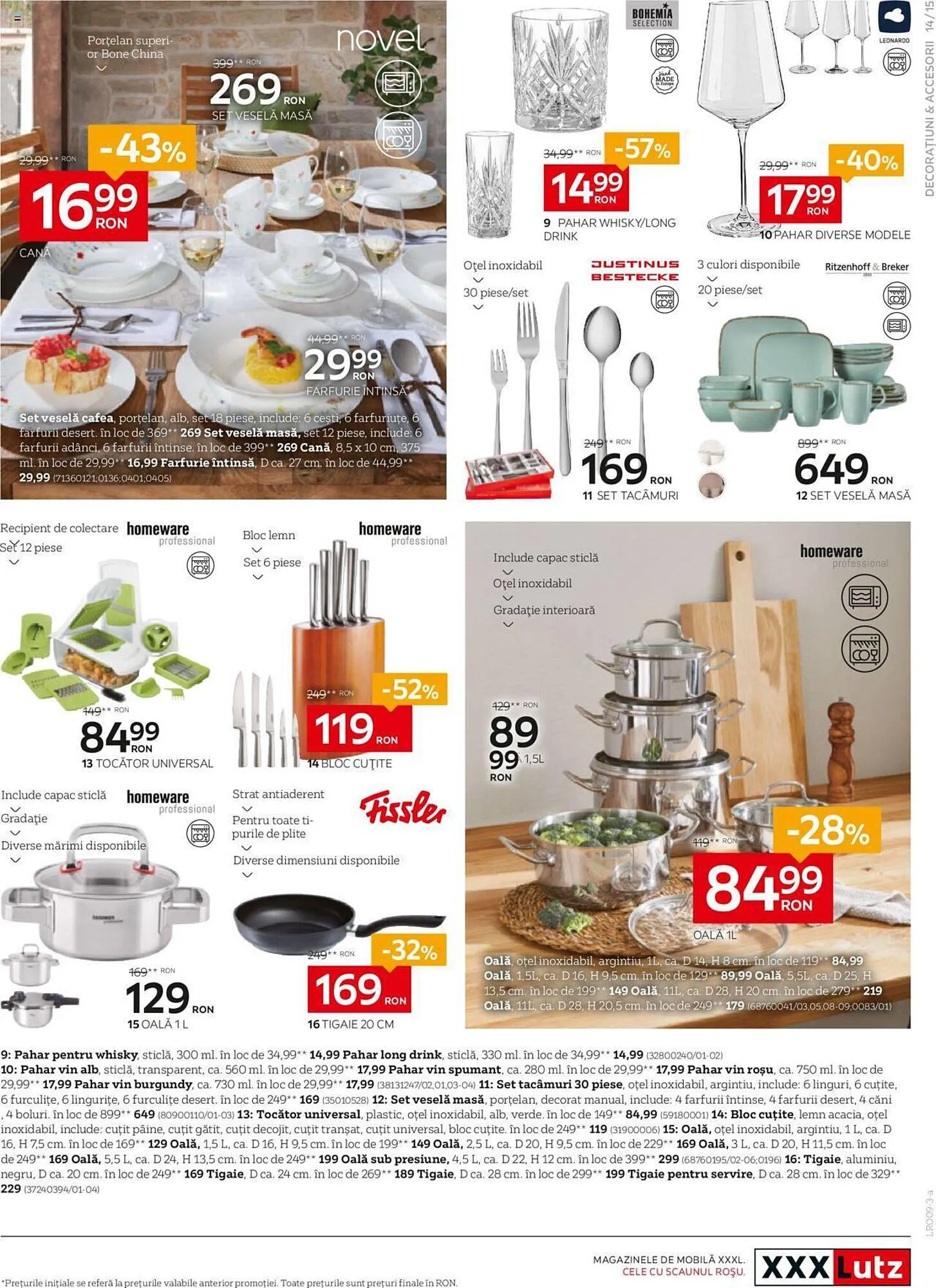 Catalog XXXLutz catalog de la 11 septembrie până la 8 octombrie 2023 - Revista Pagina 15