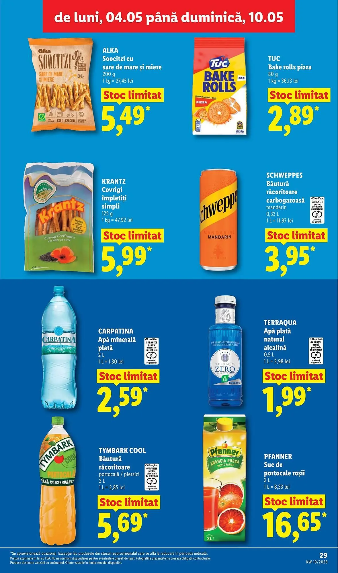Catalog Catalog Lidl de la 4 mai până la 10 mai 2026 - Revista Pagina 29