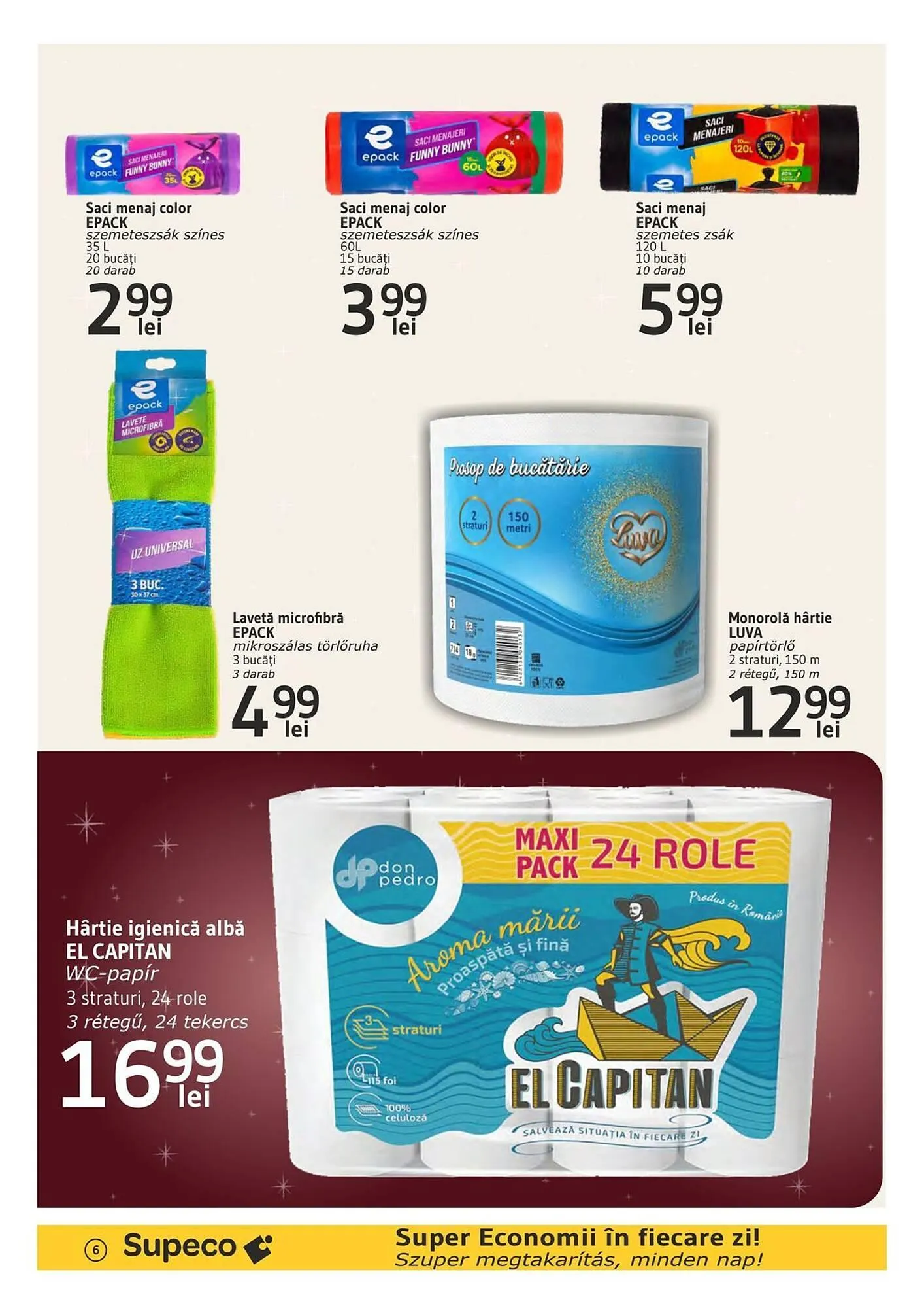 Catalog Catalog Supeco de la 31 octombrie până la 13 noiembrie 2024 - Revista Pagina 6