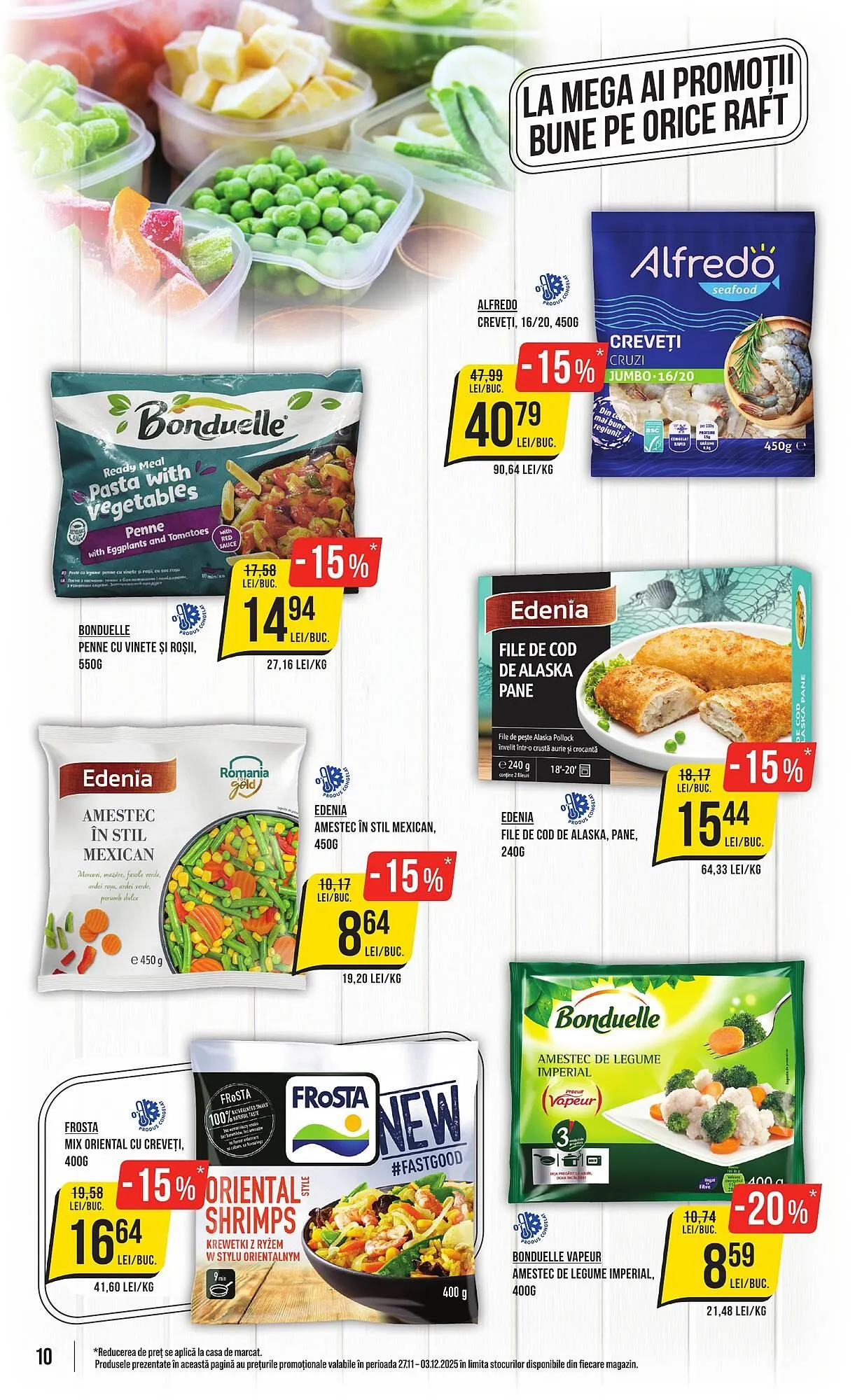 Catalog Catalog Mega Image de la 27 noiembrie până la 3 decembrie 2025 - Revista Pagina 10