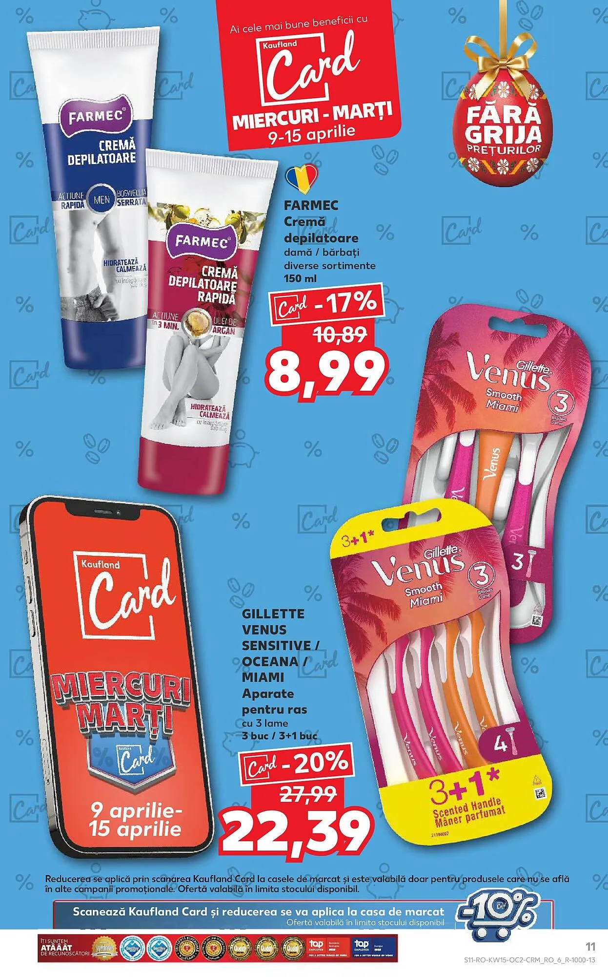 Catalog Catalog Kaufland de la 9 aprilie până la 15 aprilie 2025 - Revista Pagina 11