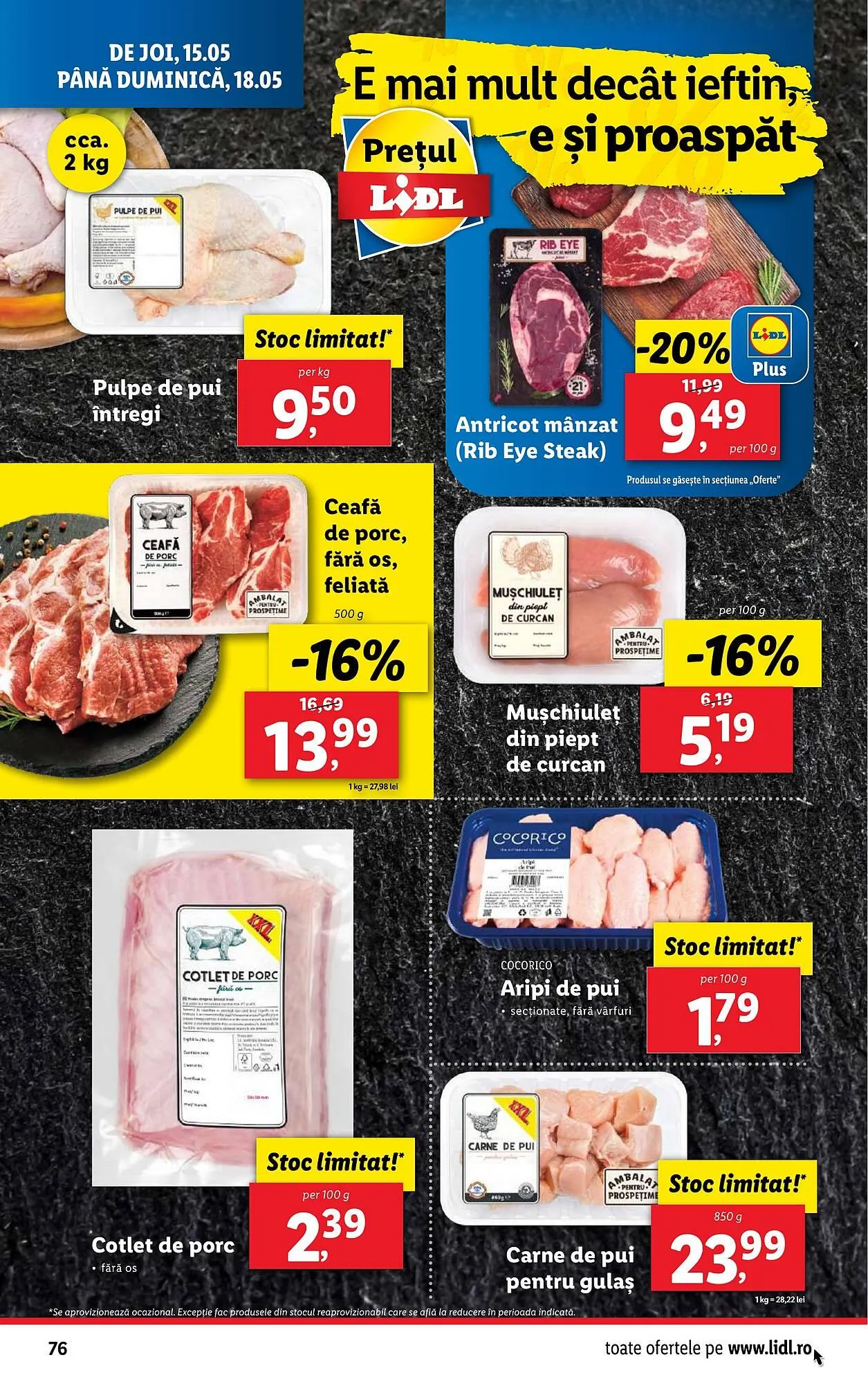 Catalog Catalog Lidl de la 12 mai până la 18 mai 2025 - Revista Pagina 76