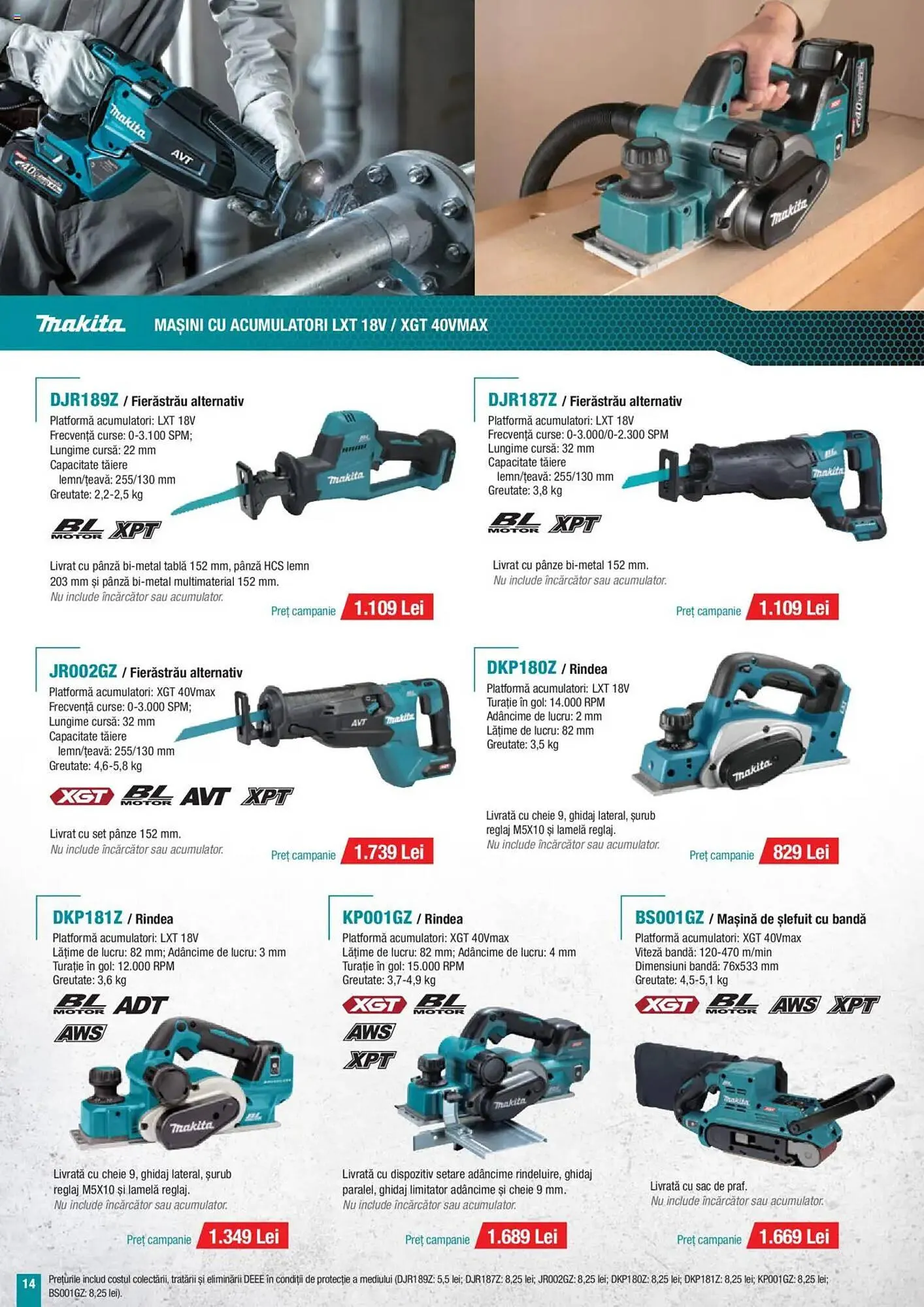 Catalog Catalog Makita de la 30 iunie până la 30 septembrie 2025 - Revista Pagina 14