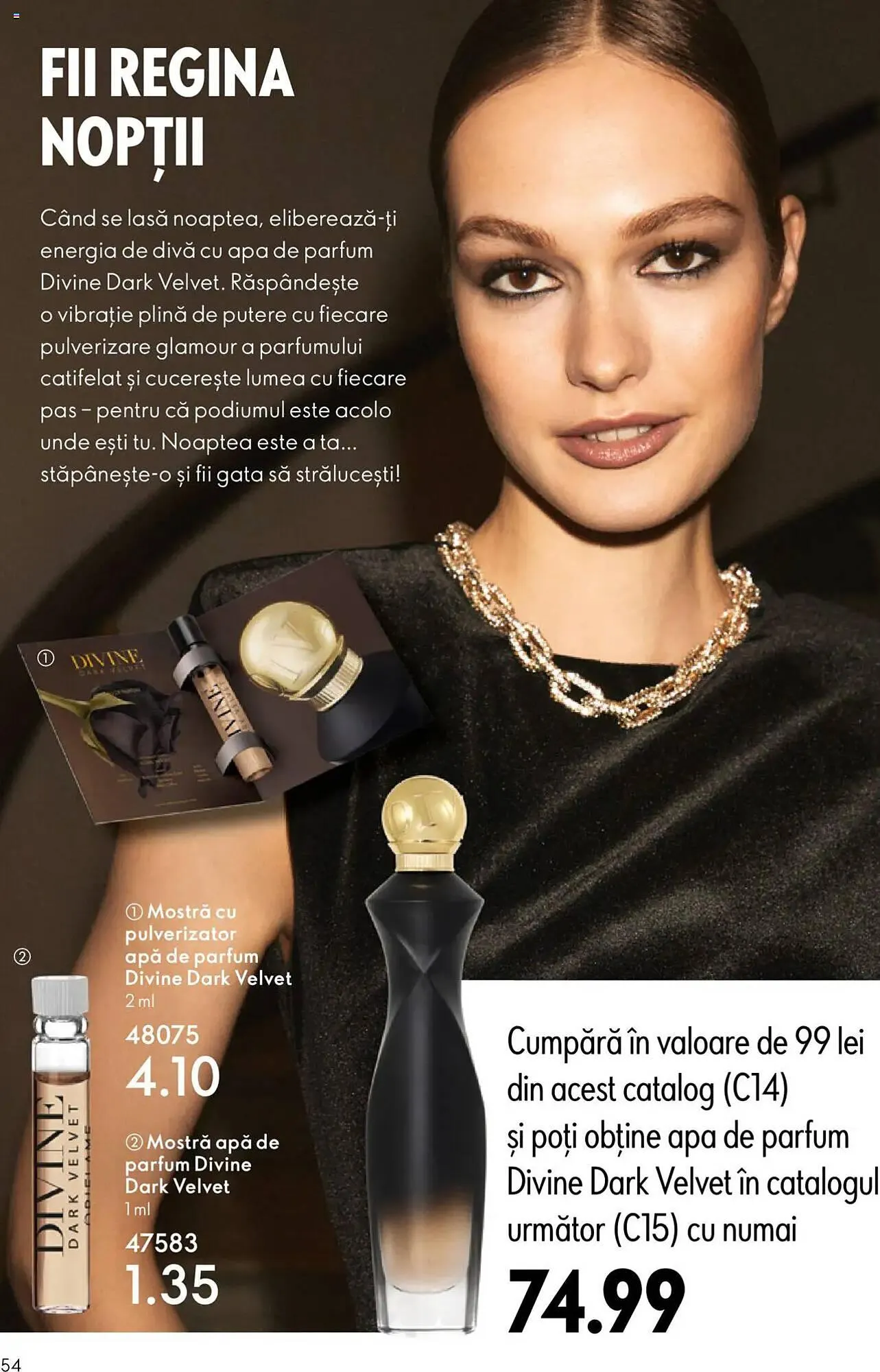 Catalog Catalog Oriflame de la 30 septembrie până la 21 octombrie 2025 - Revista Pagina 54