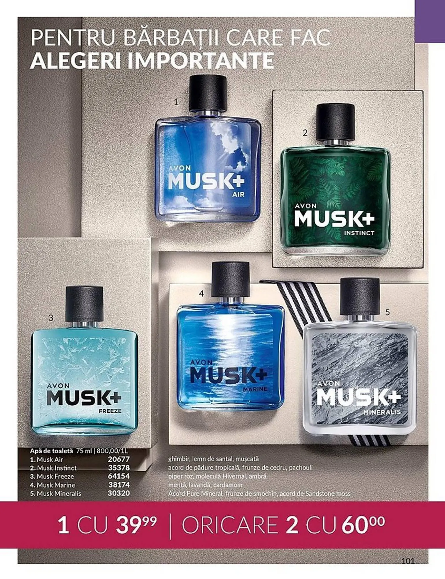 Catalog Avon catalog de la 1 septembrie până la 30 septembrie 2023 - Revista Pagina 101