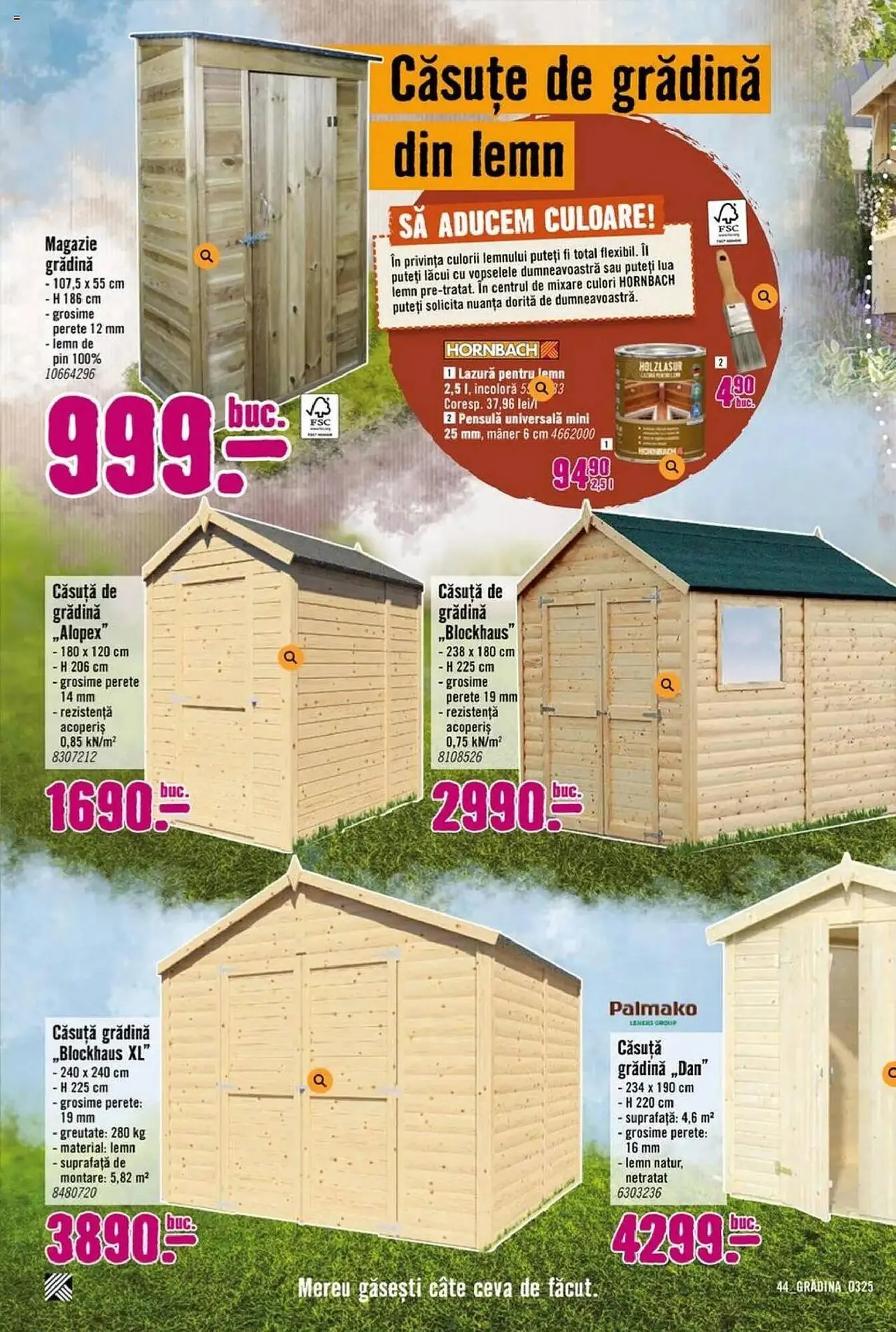Catalog Catalog Hornbach de la 17 martie până la 25 aprilie 2025 - Revista Pagina 100
