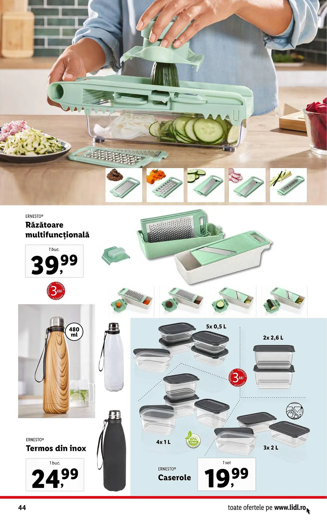 Catalog Lidl catalog de la 31 iulie până la 6 august 2023 - Revista Pagina 44