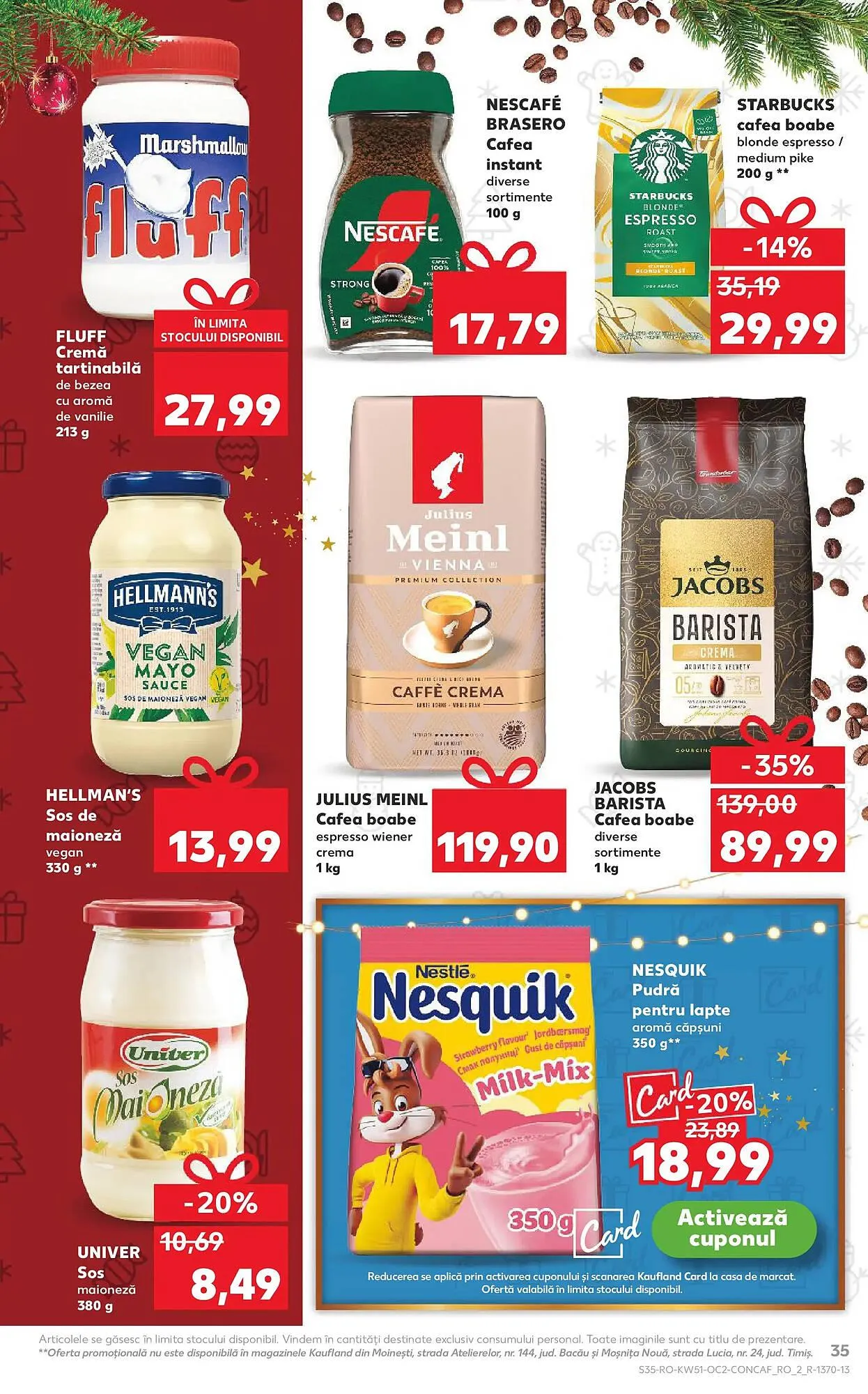 Catalog Catalog Kaufland de la 17 decembrie până la 23 decembrie 2025 - Revista Pagina 35