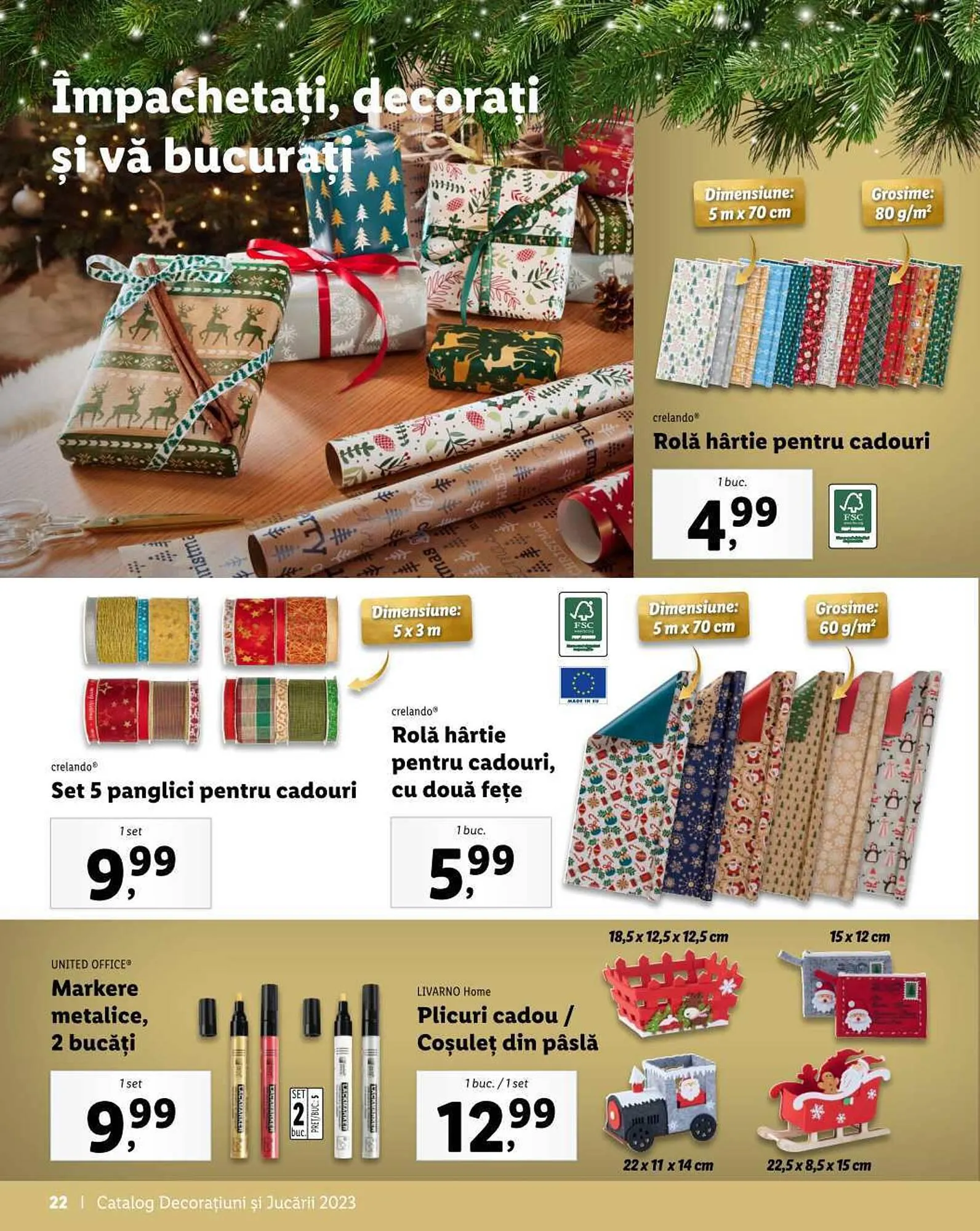 Catalog Lidl catalog de la 6 noiembrie până la 31 decembrie 2023 - Revista Pagina 22