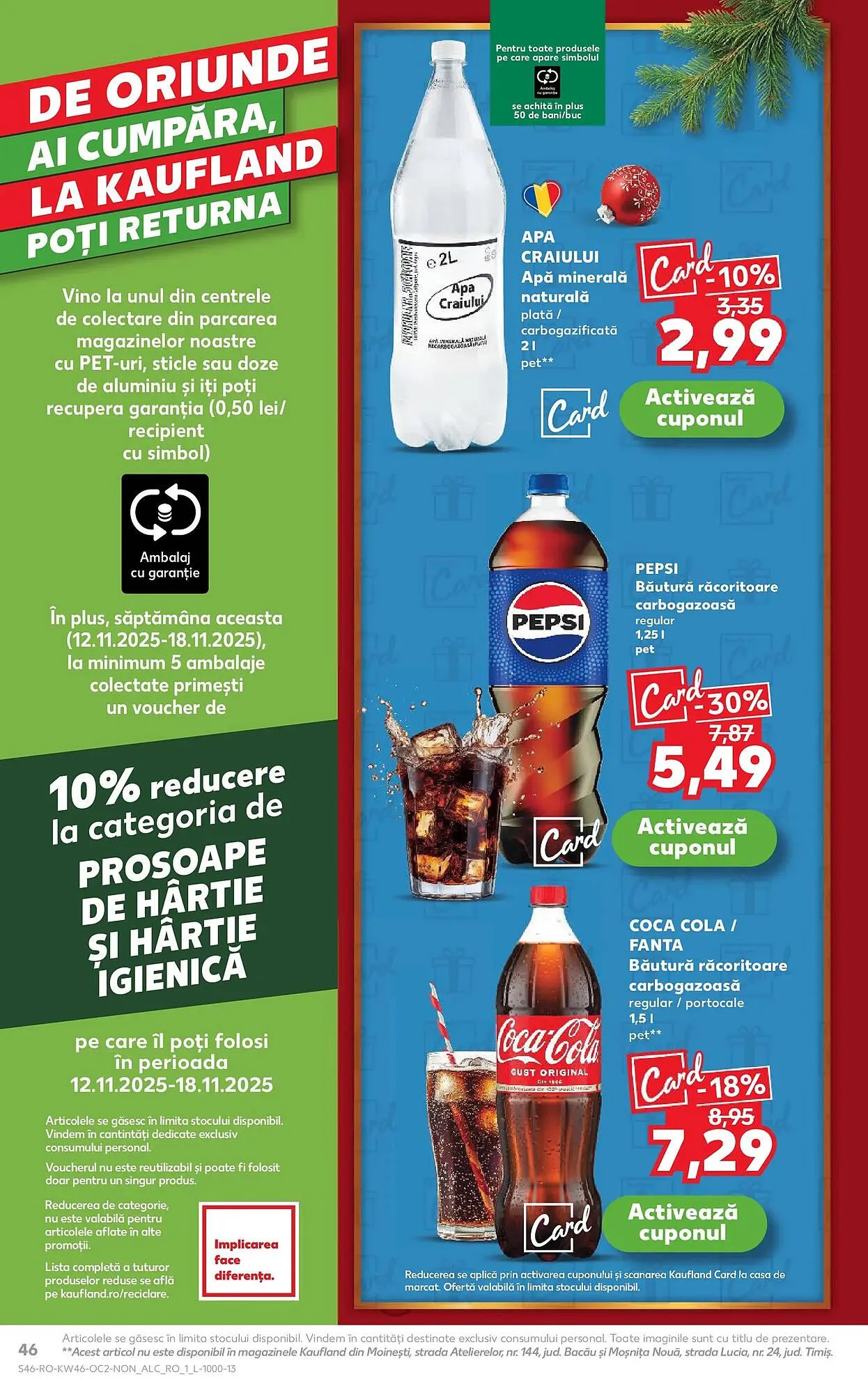Catalog Catalog Kaufland de la 12 noiembrie până la 18 noiembrie 2025 - Revista Pagina 46