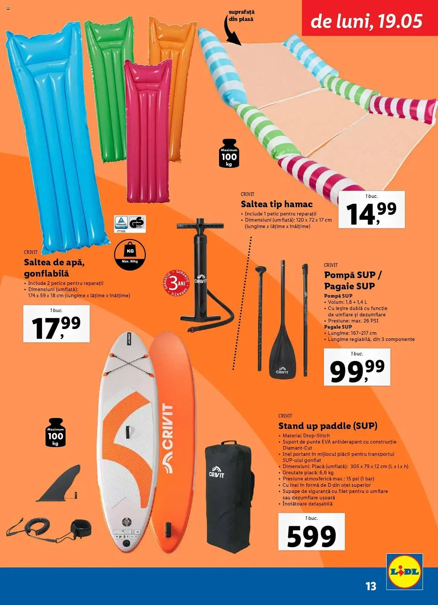 Catalog Catalog Lidl de la 18 mai până la 6 iulie 2025 - Revista Pagina 13