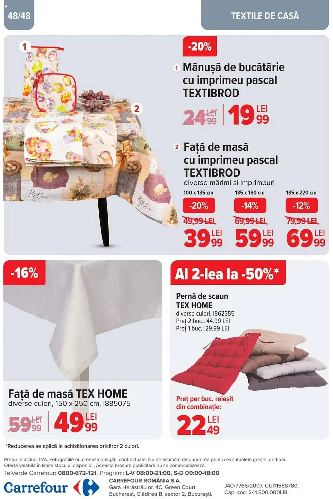 Catalog Catalog Carrefour de la 2 aprilie până la 22 aprilie 2025 - Revista Pagina 48