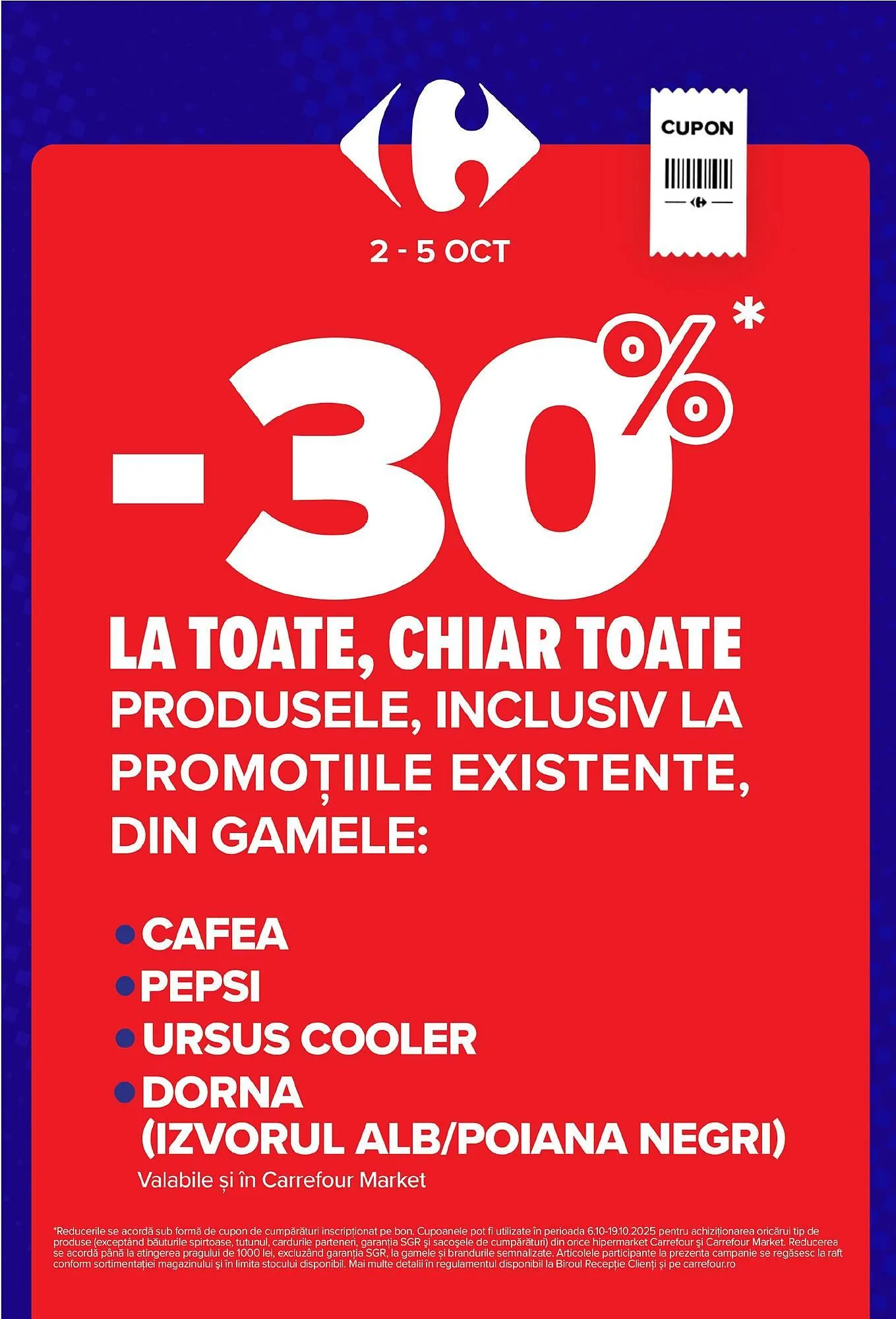 Catalog Catalog Carrefour Market de la 1 octombrie până la 14 octombrie 2025 - Revista Pagina 3