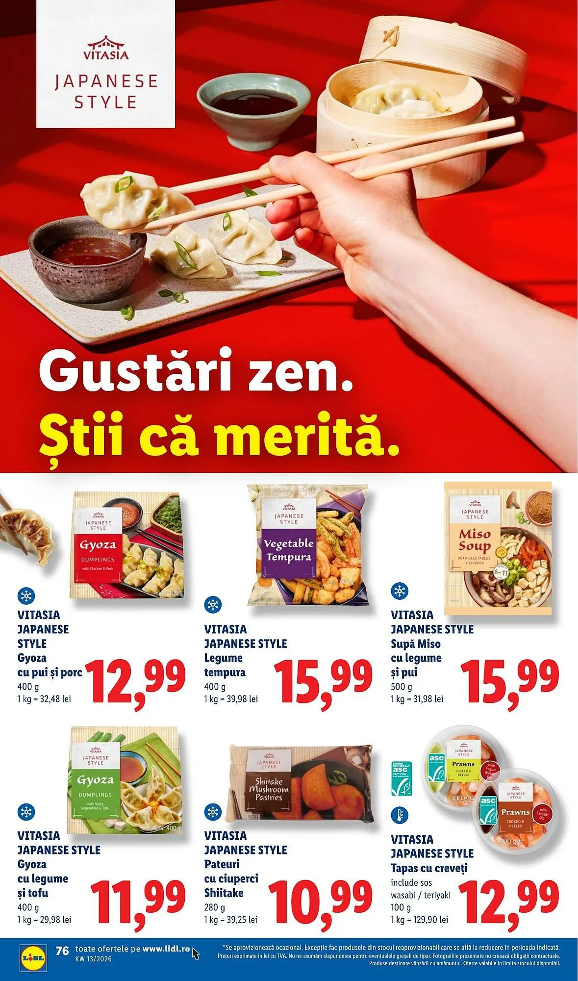 Catalog Catalog Lidl de la 23 martie până la 29 martie 2026 - Revista Pagina 76