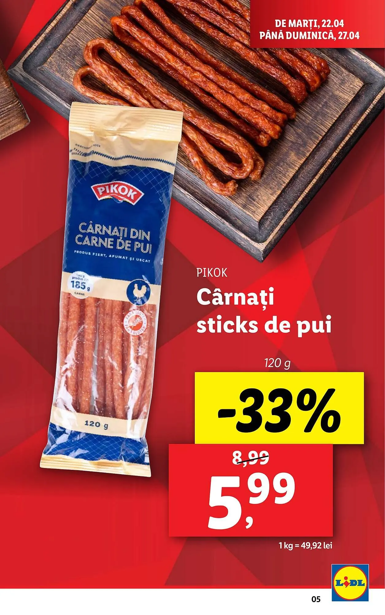 Catalog Catalog Lidl de la 22 aprilie până la 27 aprilie 2025 - Revista Pagina 5