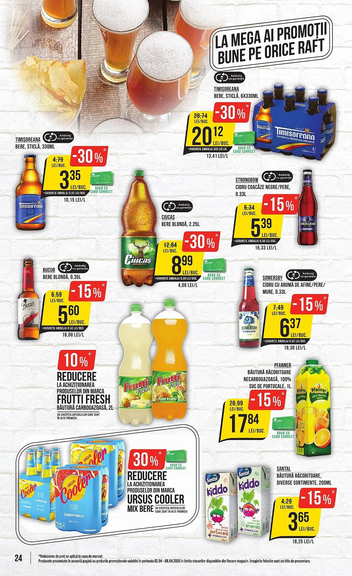 Catalog Catalog Mega Image de la 2 aprilie până la 8 aprilie 2026 - Revista Pagina 24