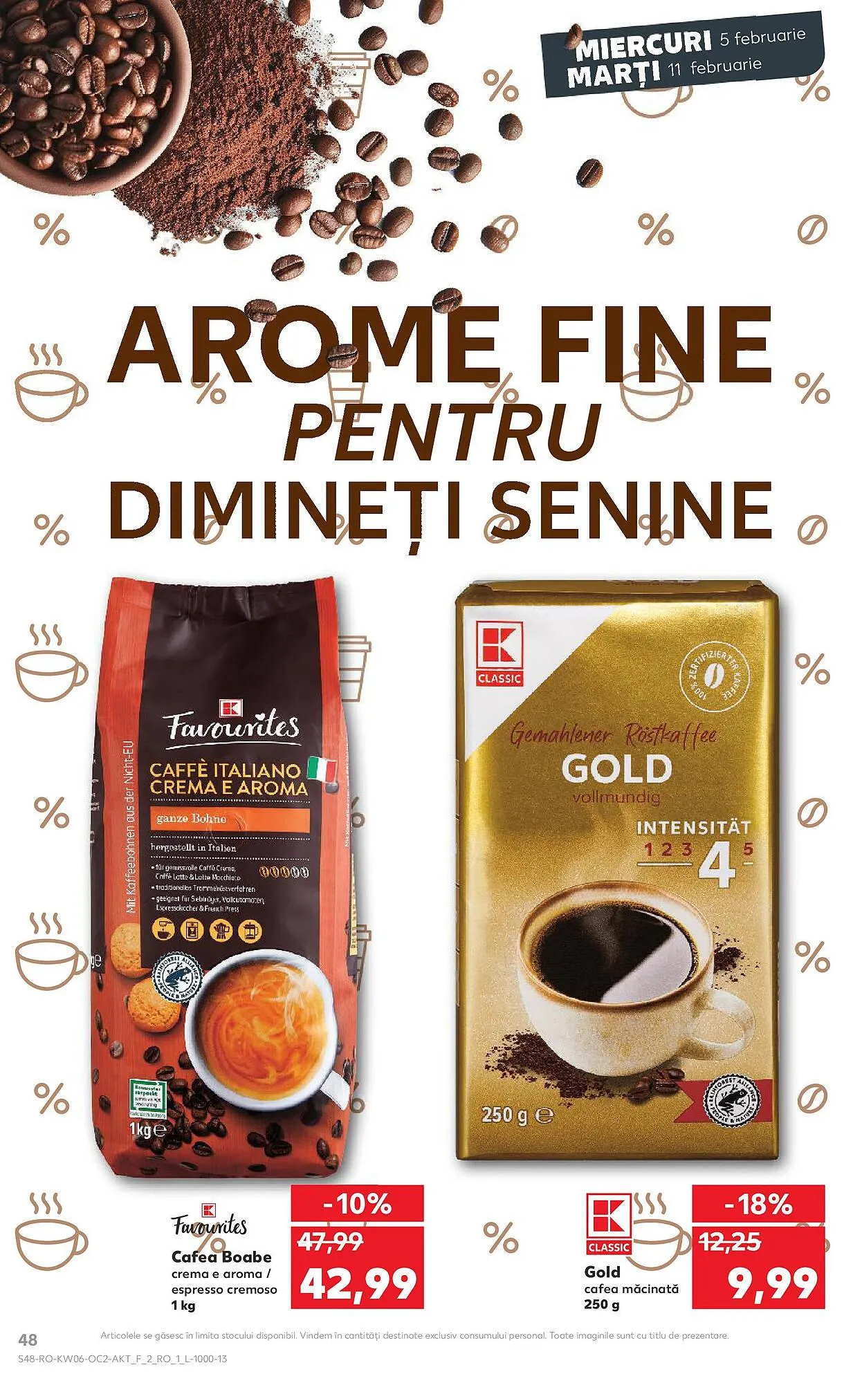 Catalog Catalog Kaufland de la 5 februarie până la 11 februarie 2025 - Revista Pagina 48