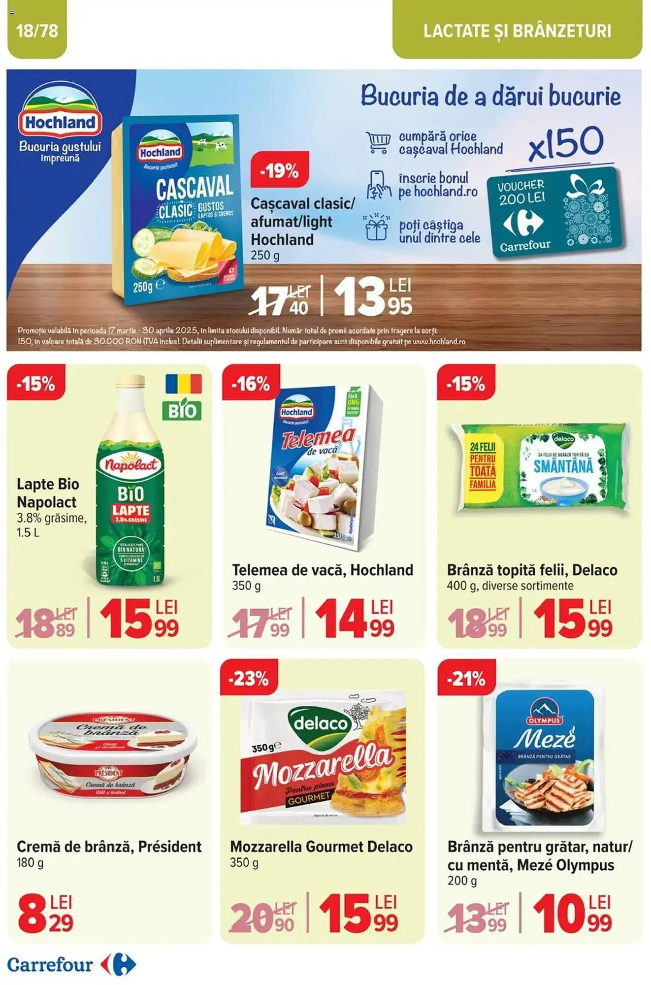Catalog Catalog Carrefour de la 26 martie până la 1 aprilie 2025 - Revista Pagina 19