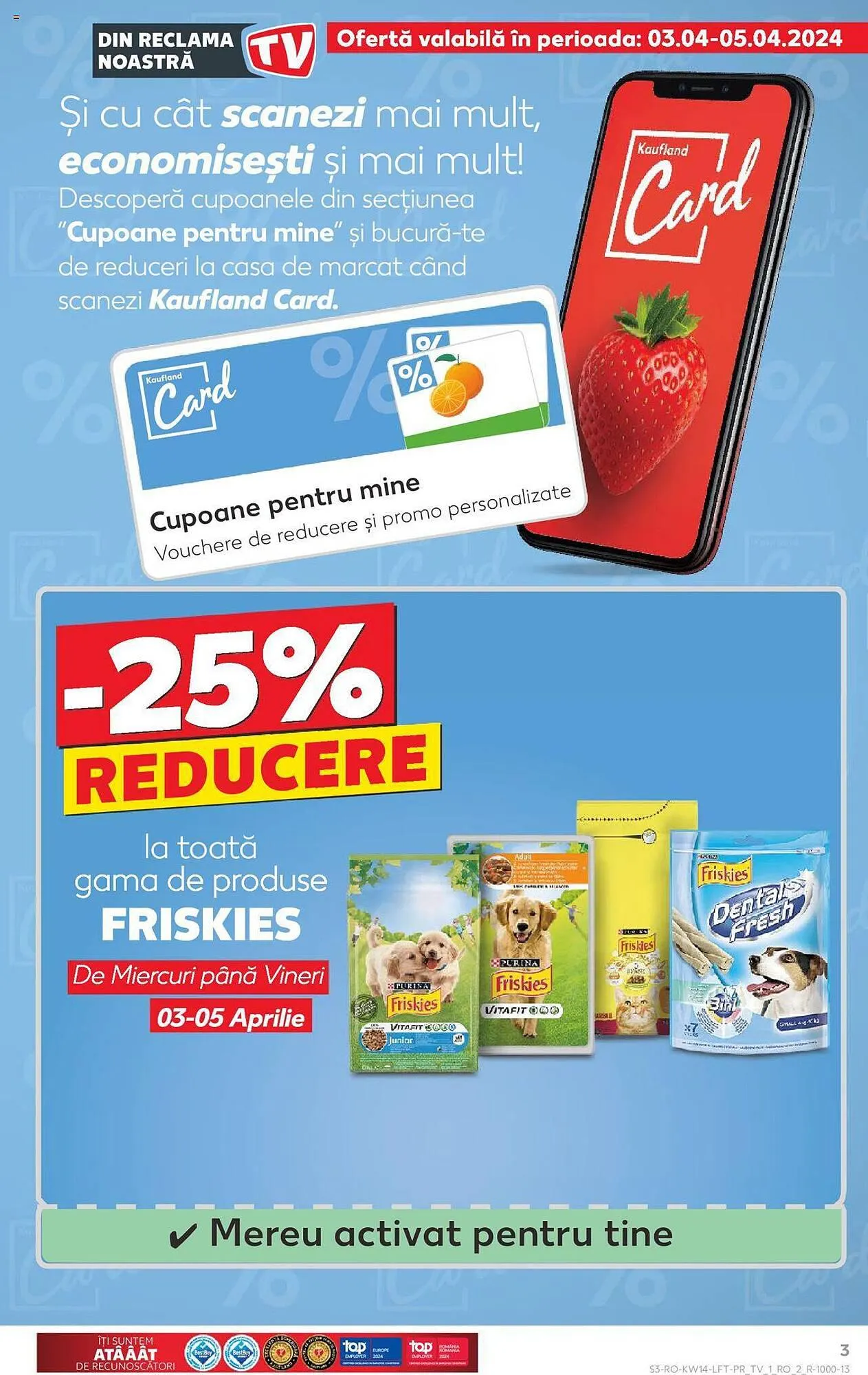 Catalog Kaufland catalog de la 3 aprilie până la 9 aprilie 2024 - Revista Pagina 3